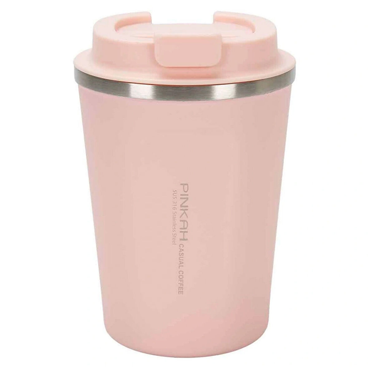 Pınkah Paslanmaz Çelik Kahve Termos Bardağı 380 ml