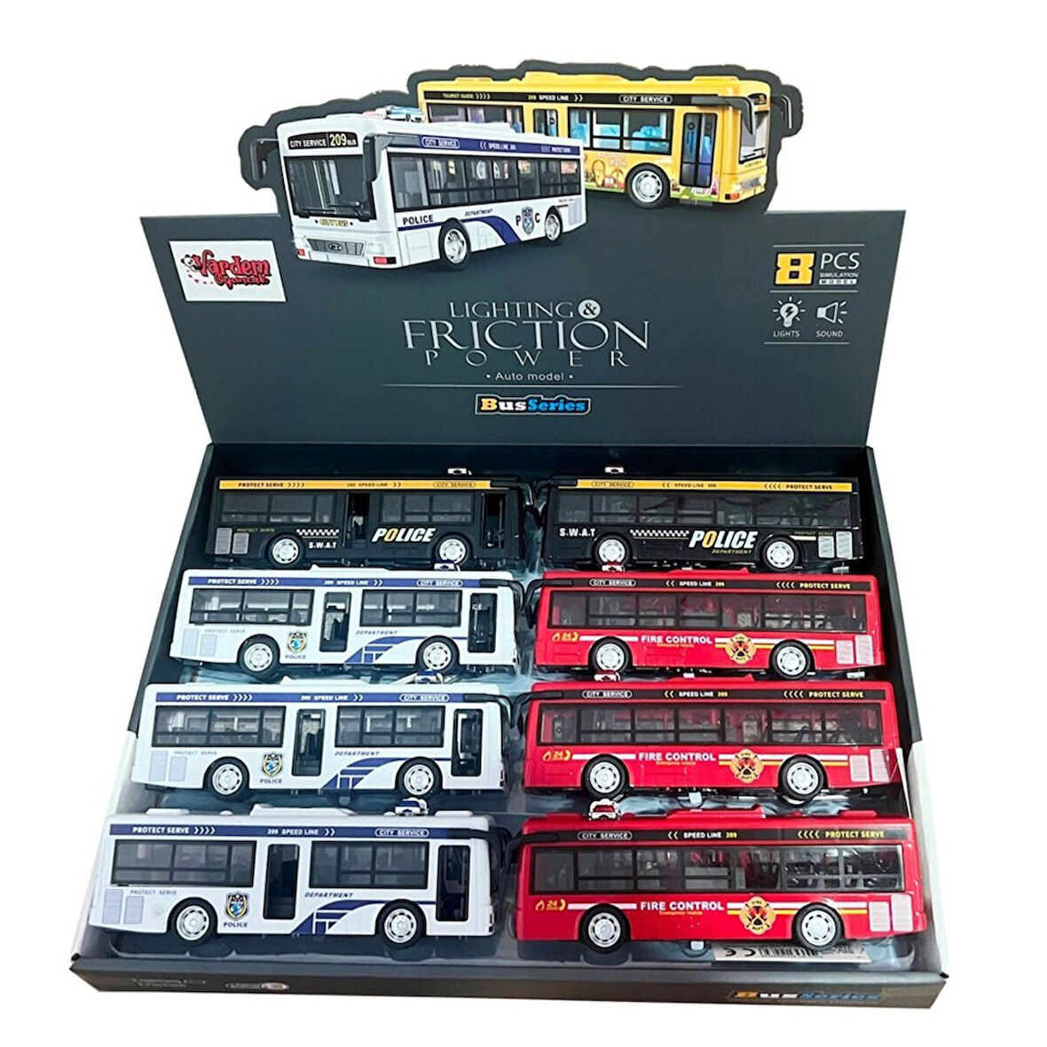 HT-7747 SURT IŞIKLI SESLİ POLİS VE İTFAİYE