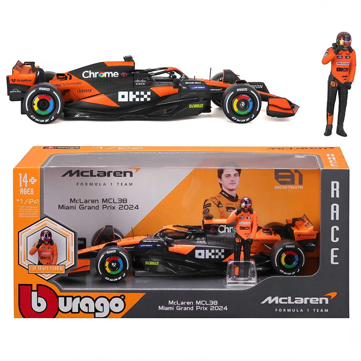 1:24 MCL38 Miami Grand Prix 2024