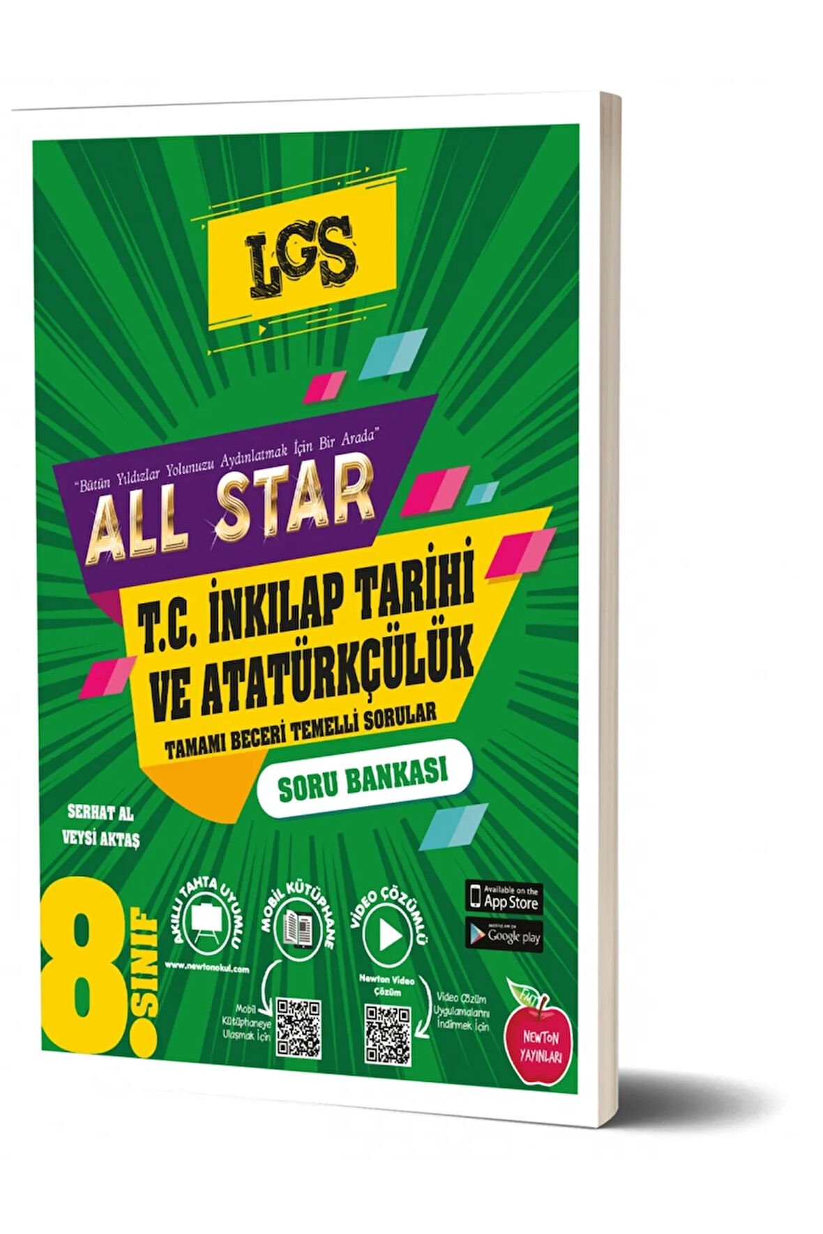 Newton 8.Sınıf All Star İnkılap Tarihi ve Atatürkçülük Soru Bankası 2024 2025 LGS
