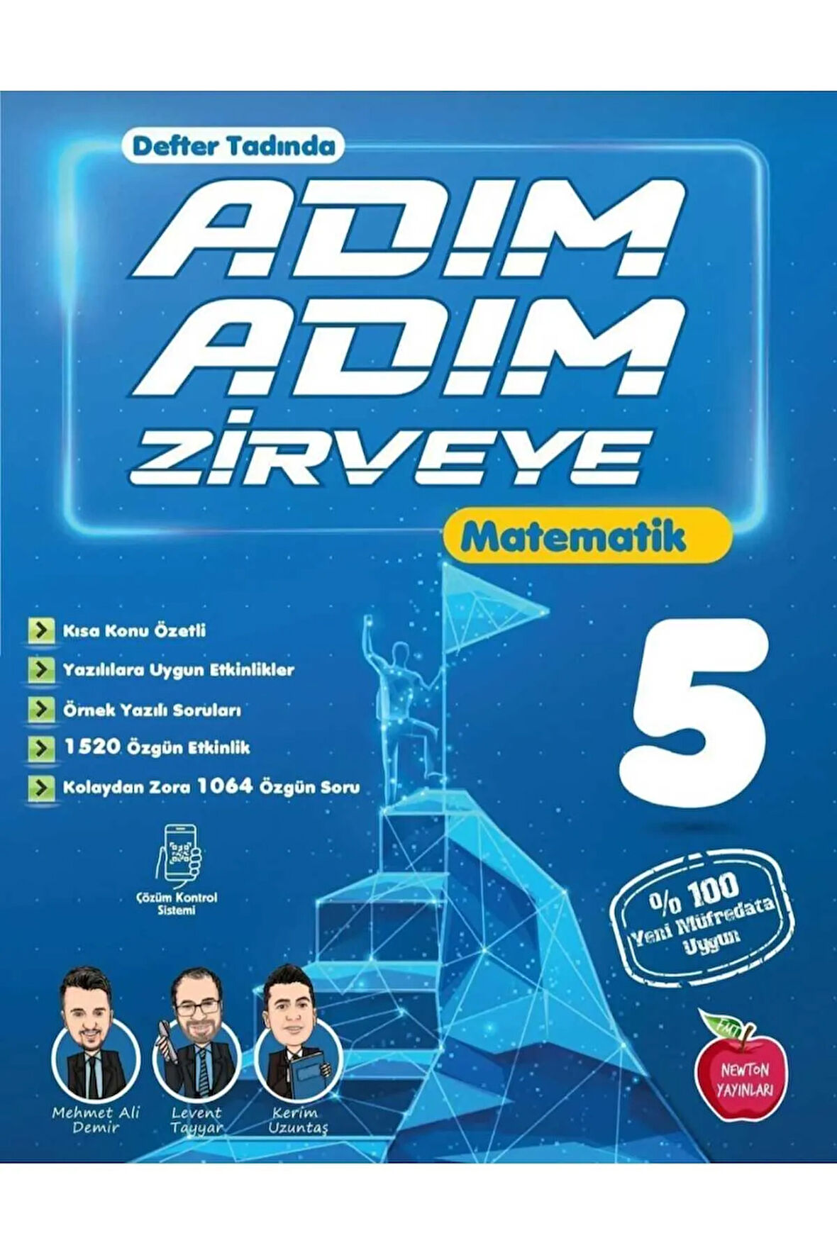 Newton Yayınları 5 Sınıf Matematik Adım Adım Zirveye Soru Bankası