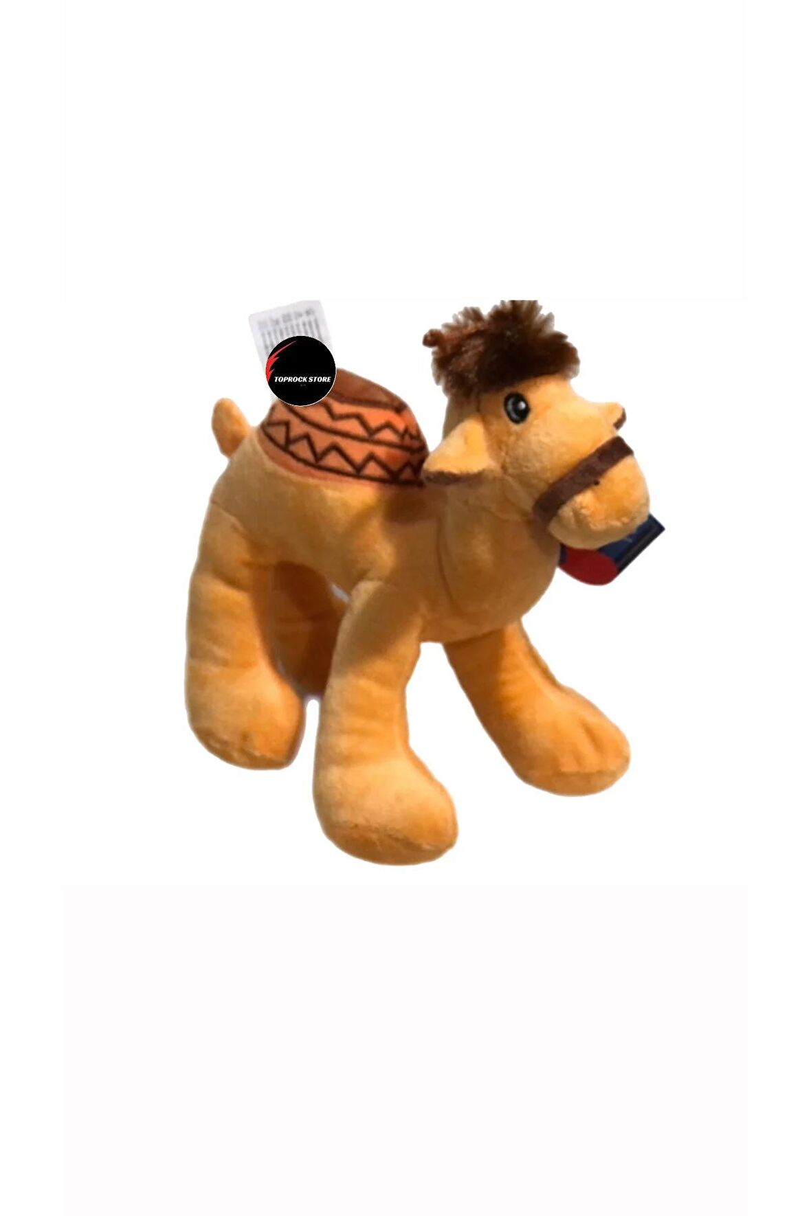 Sevimli Deve Peluş Oyuncak 25 cm Hediyelik Uyku Arkadaşı Organic Kumaş