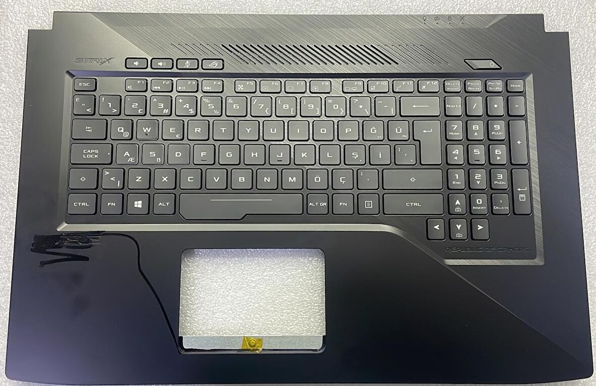 Asus ROG Strix GL703V GL703VD  Kasalı Orjjinal Klavye