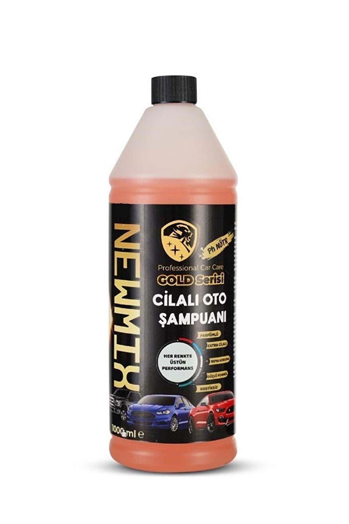 Gold Serisi Cilalı Fırçalı Oto Araba Şampuanı 1000 ml
