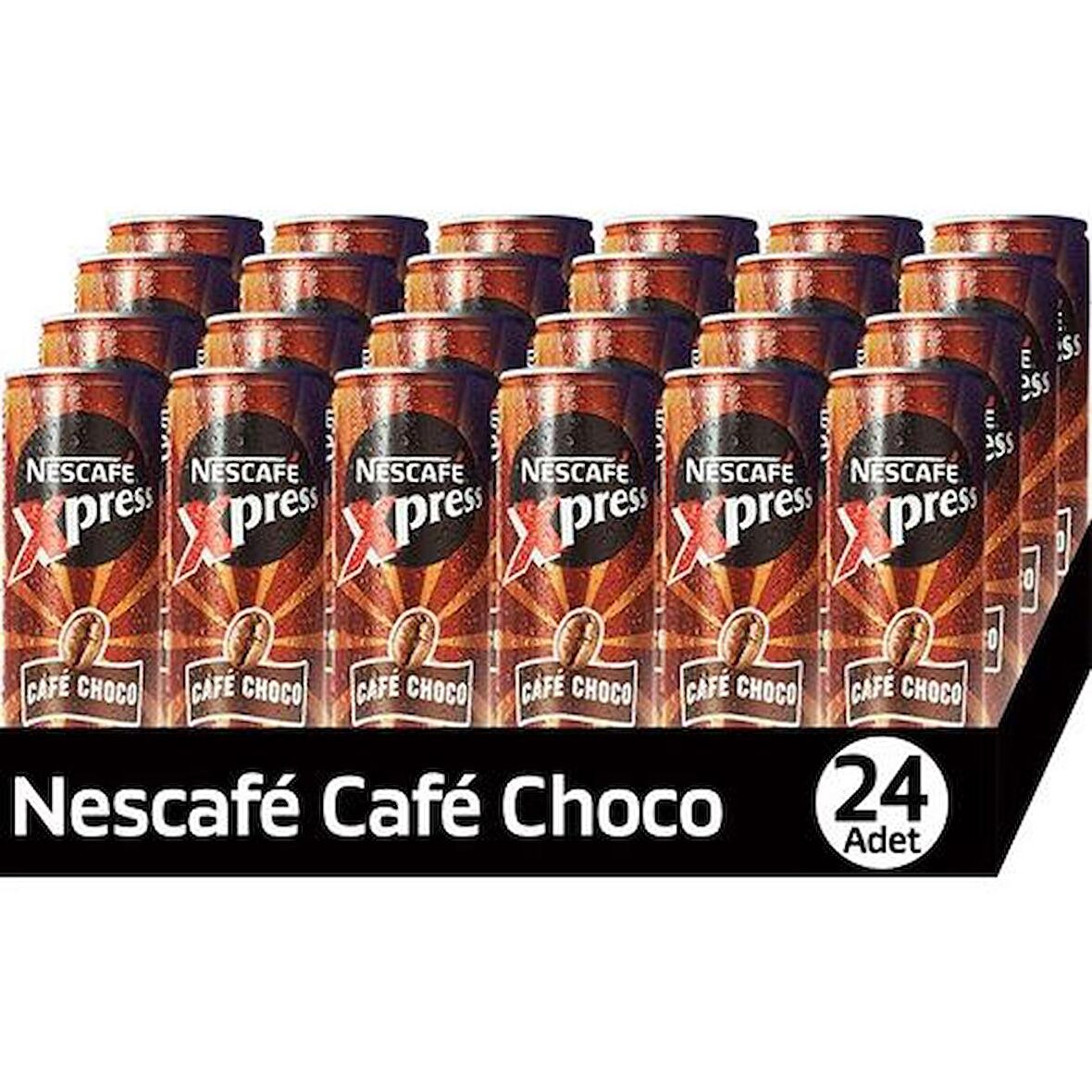 Nescafe Xpress Cafe Choco Soğuk Kahve 250 Ml X 24 Adet