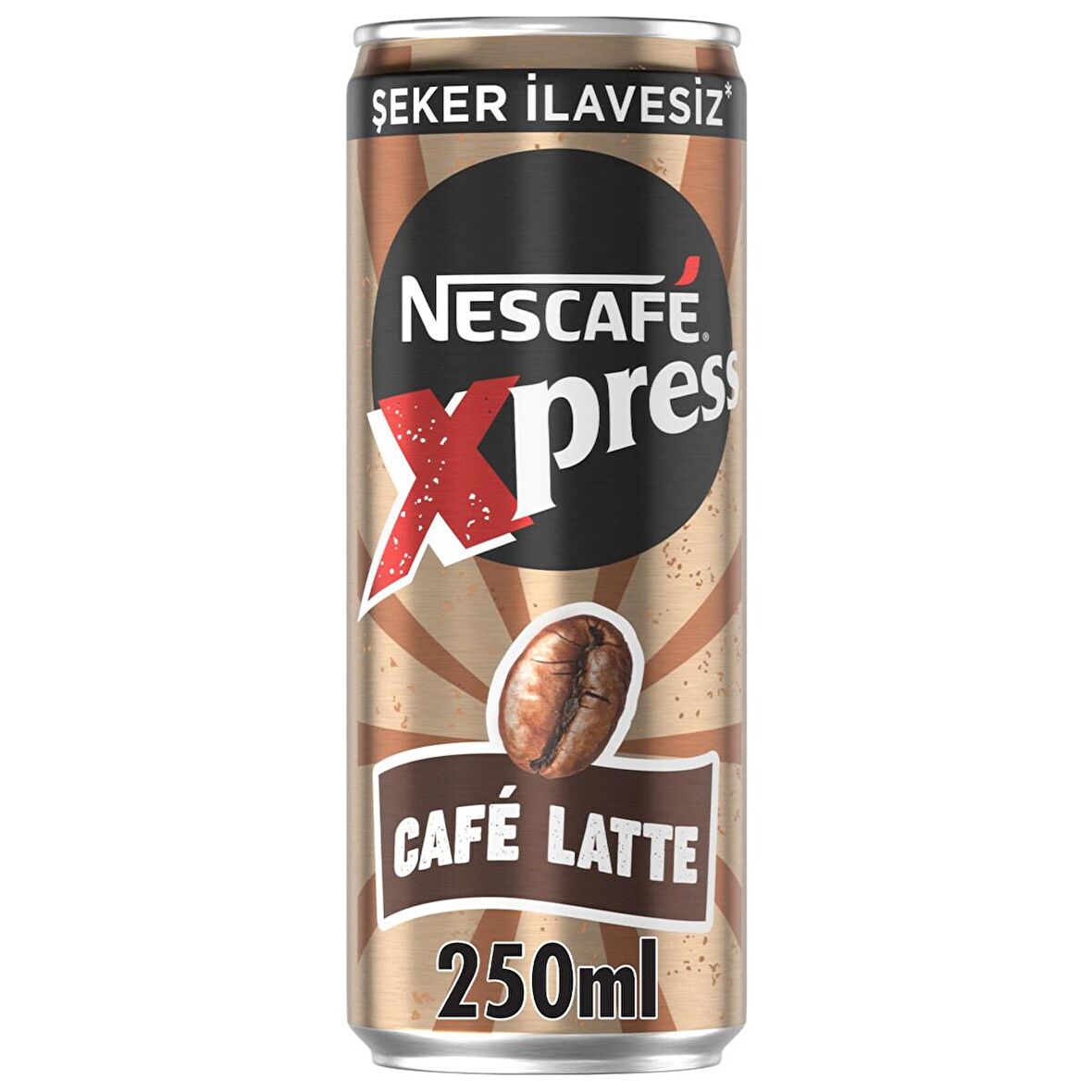 Nescafe Xpress Cafe Latte Şekersiz Soğuk Kahve 250 Ml