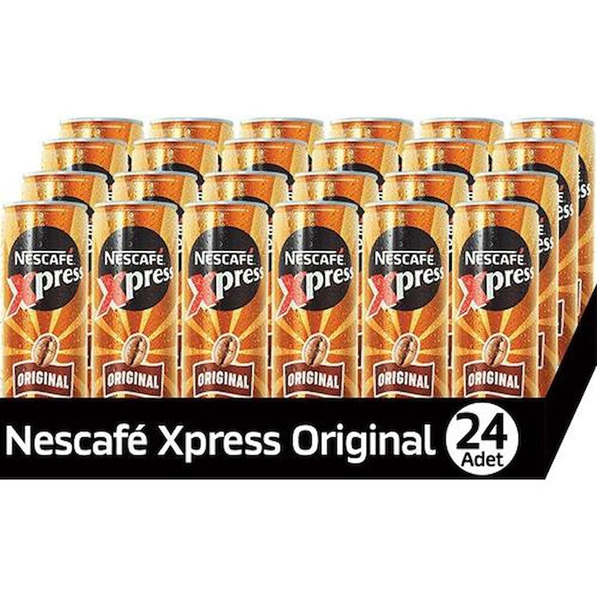 Nescafe Xpress Original Soğuk Kahve 250 Ml X 24 Adet