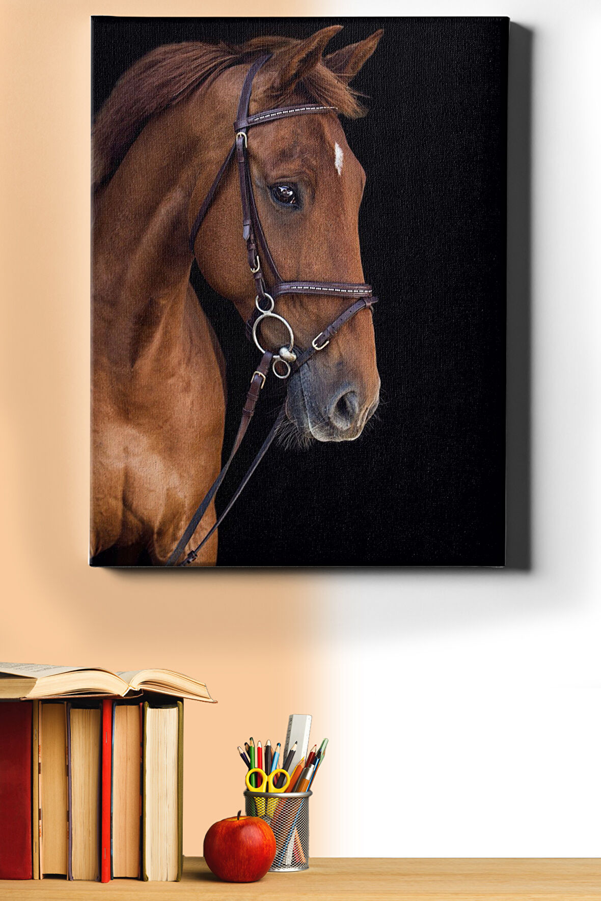 Sayılarla Boyama Seti Kasnaklı At Ve Asalet 40 X 50 Cm