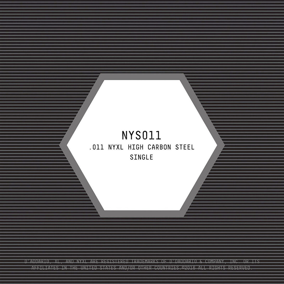 DADDARIO NYS011 ELEKTRO VE AKUSTİK TEK TEL, E-(Mİ), YÜKSEK KARBONLU ÇELİK