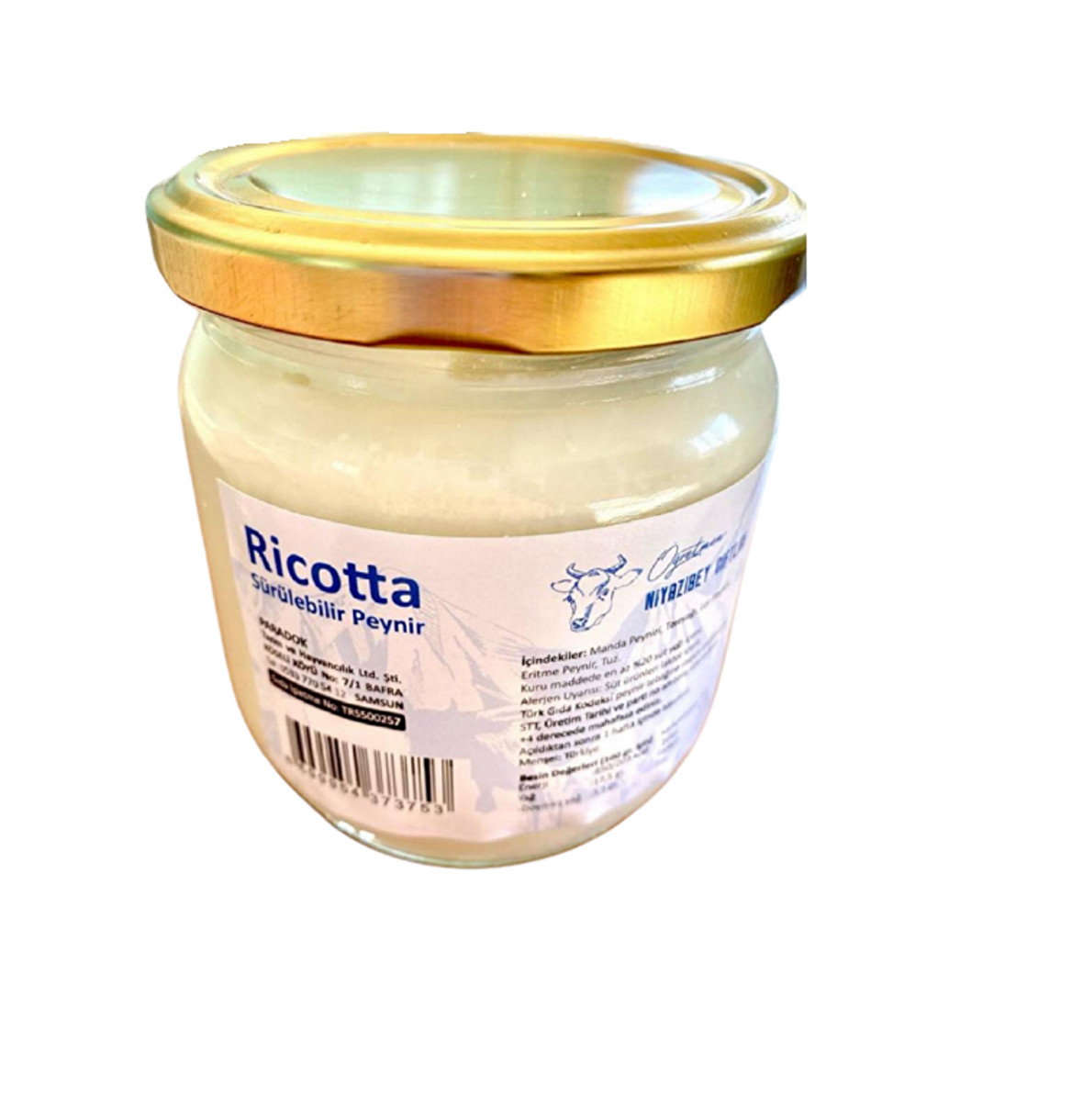 Ricotta Doğal Katkısız Sürülebilir Peynir