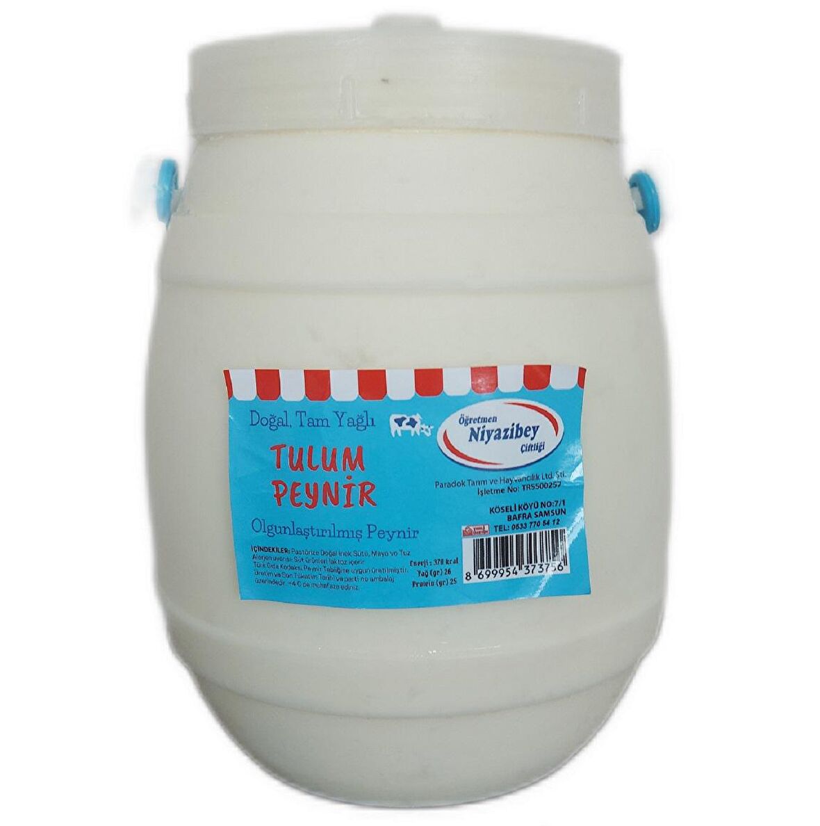 Doğal Tulum Peynir 500 GR Köydeki Çiftlikten Kendi İneklerimizin Sütünden Direkt