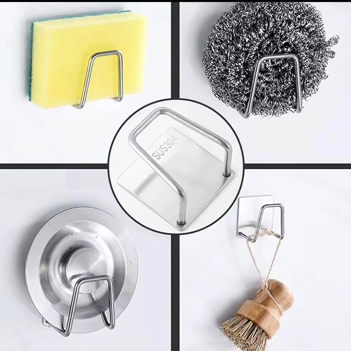 Kendinden Yapışkanlı Çelik Drenaj Rafı , Askı