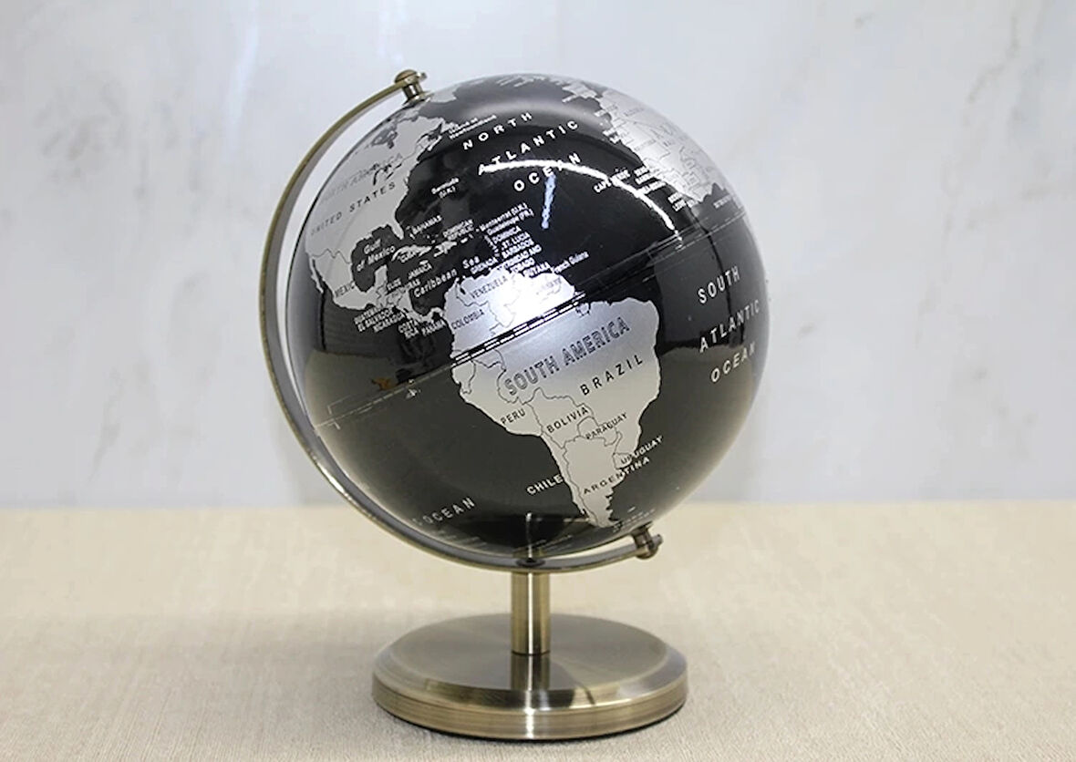 Dekoratif Masa Üstü Dünya Küre Alk3582