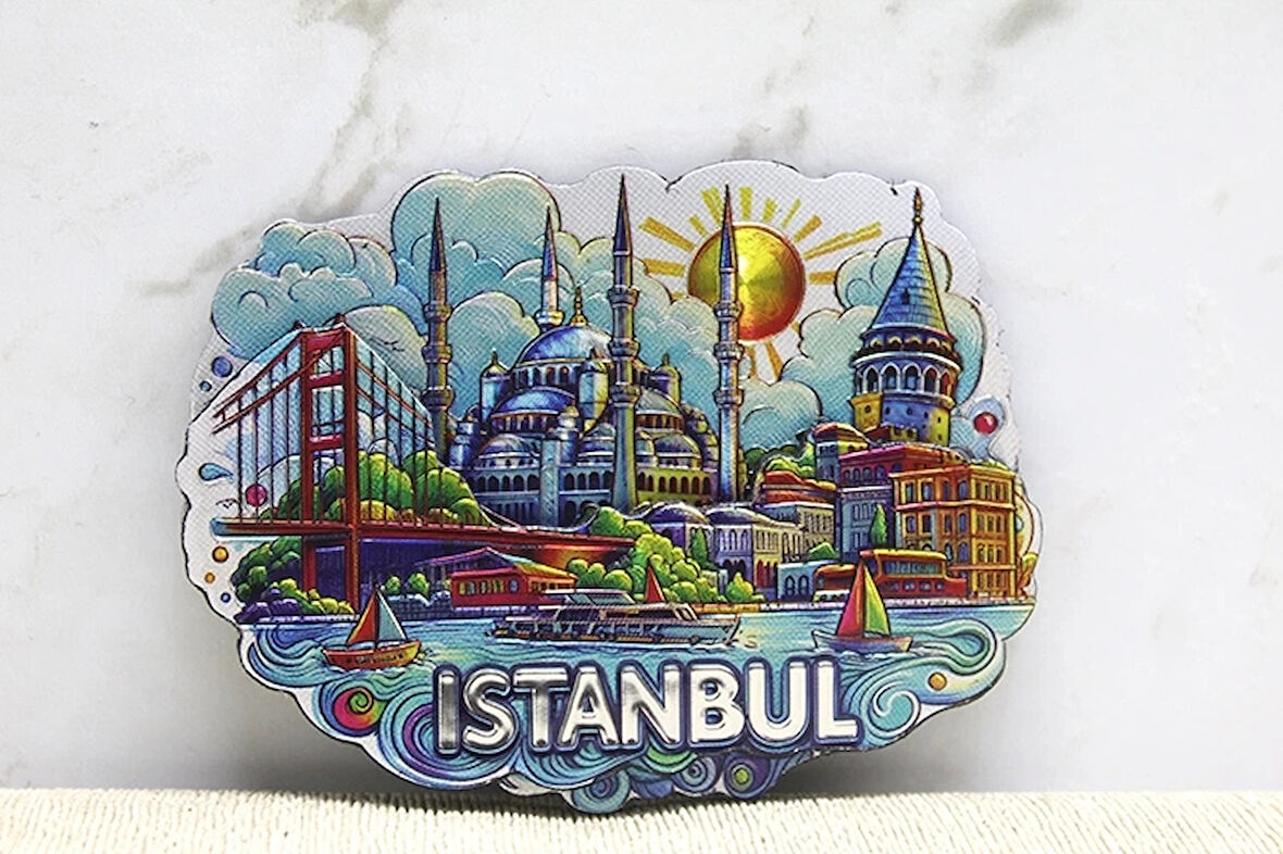Silikon İstanbul Temalı Magnet Alk4342