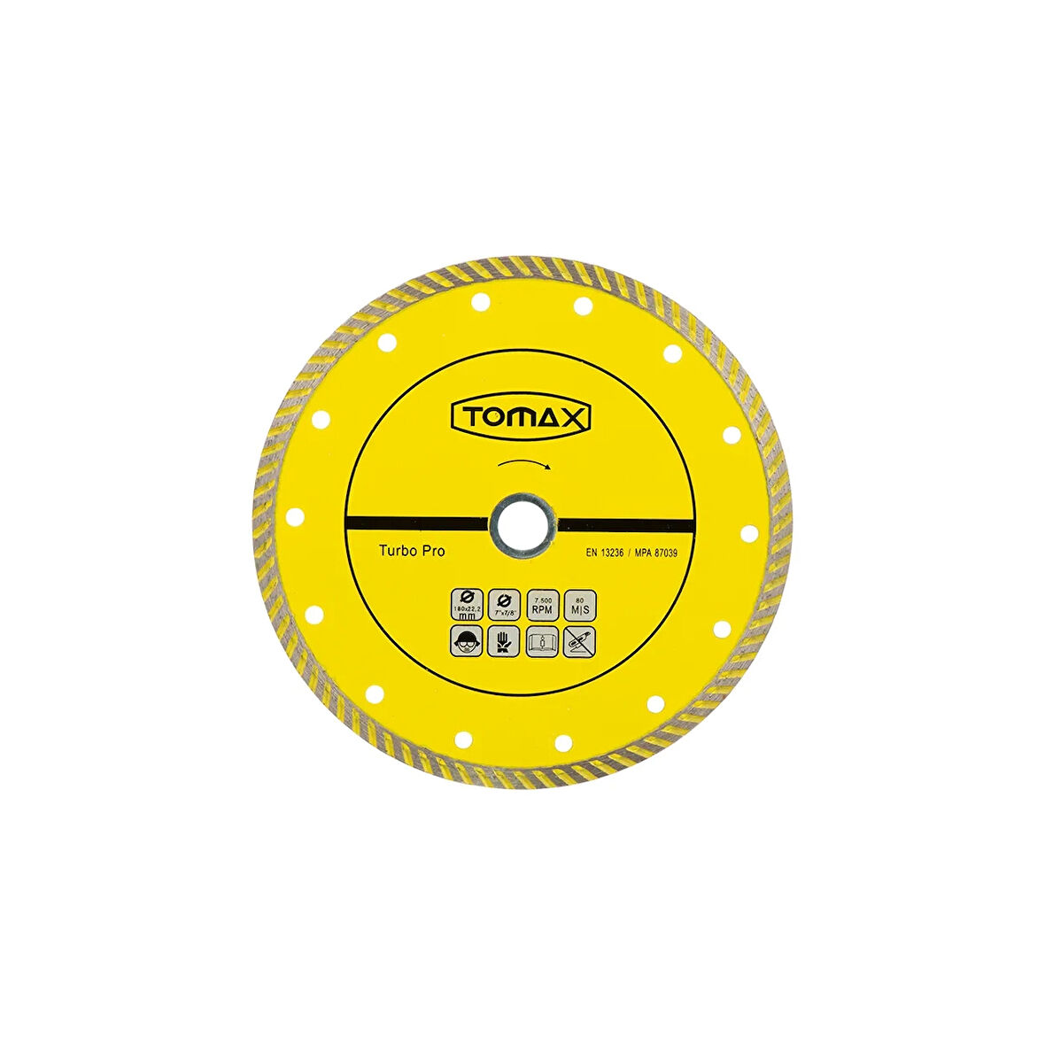 Turbo Elmas Mermer Granit Kesici 180x2,2x22