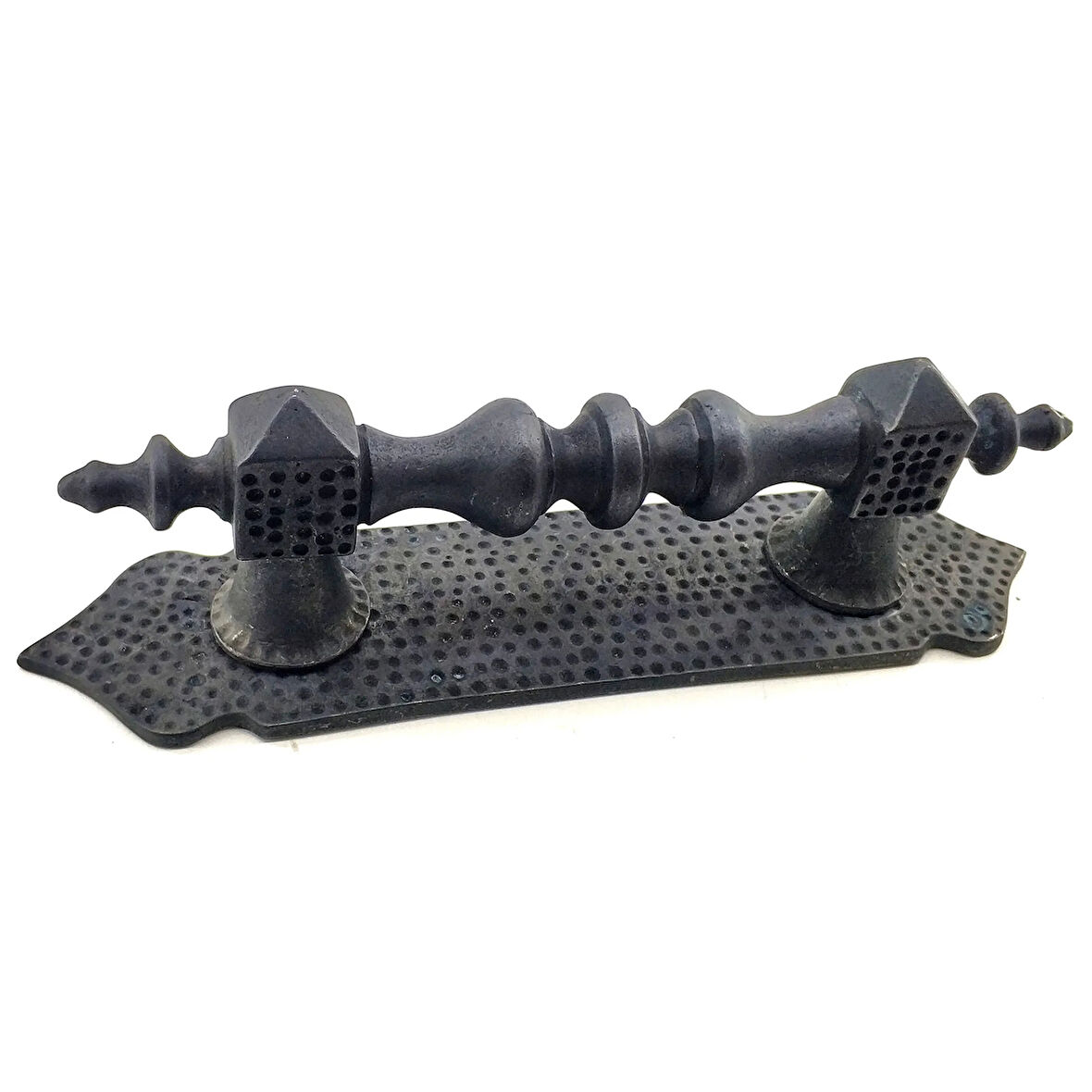 Antika Tarz Dekoratif Pirinç Ağır Kapı Çekme Kolu - 280x65 Mm, Oksit