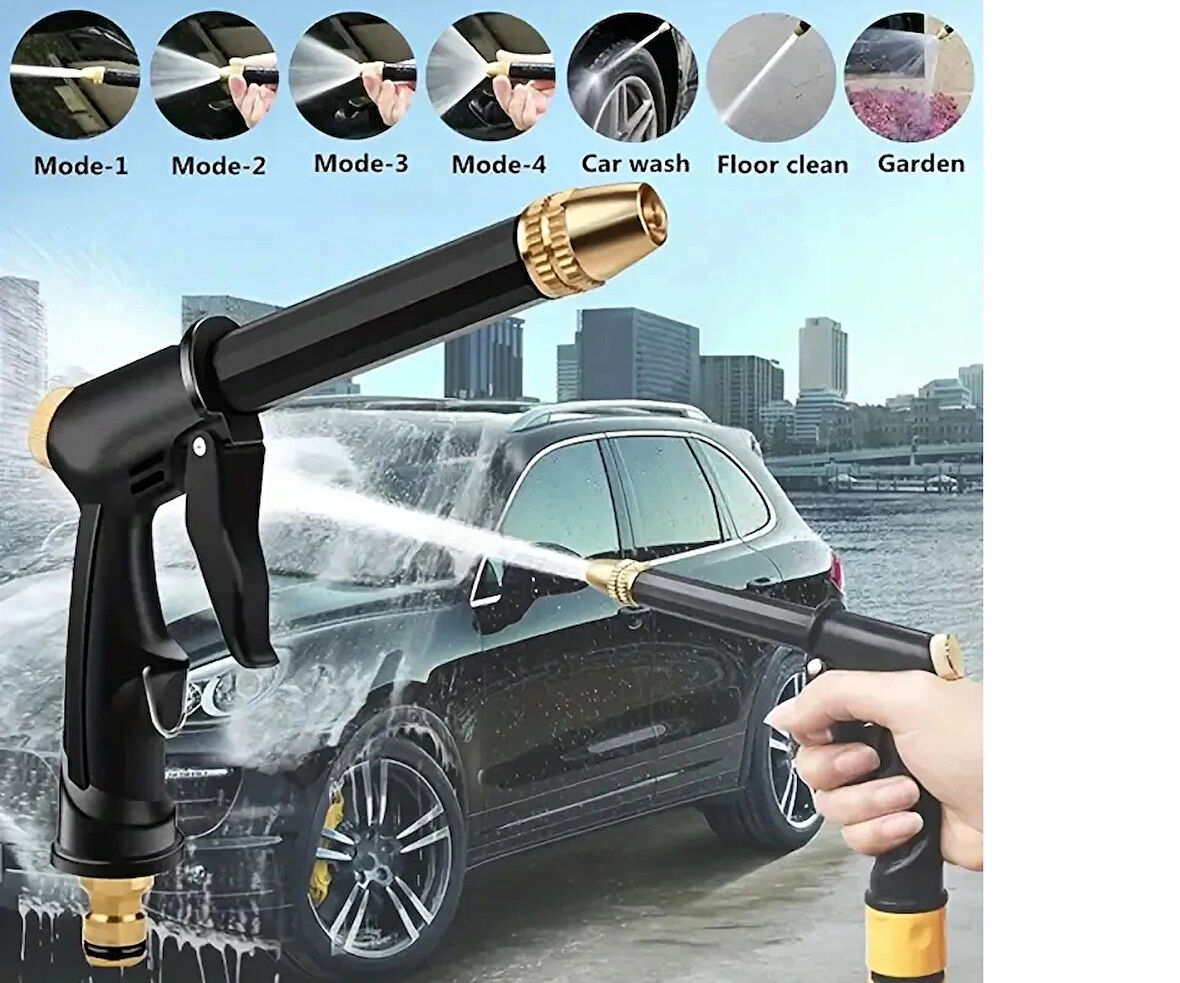 Ayarlanabilir Basınçlı Çok Fonksiyonlu Yıkama Tabancası