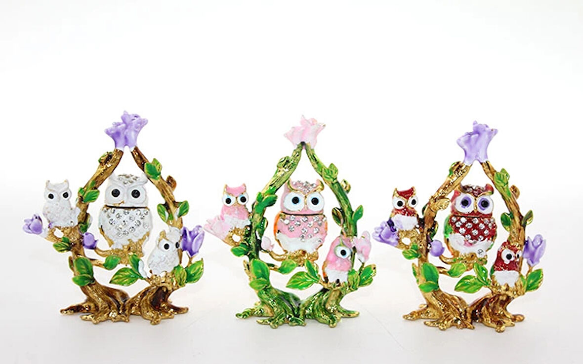 Swarovski Baykuş Figürü