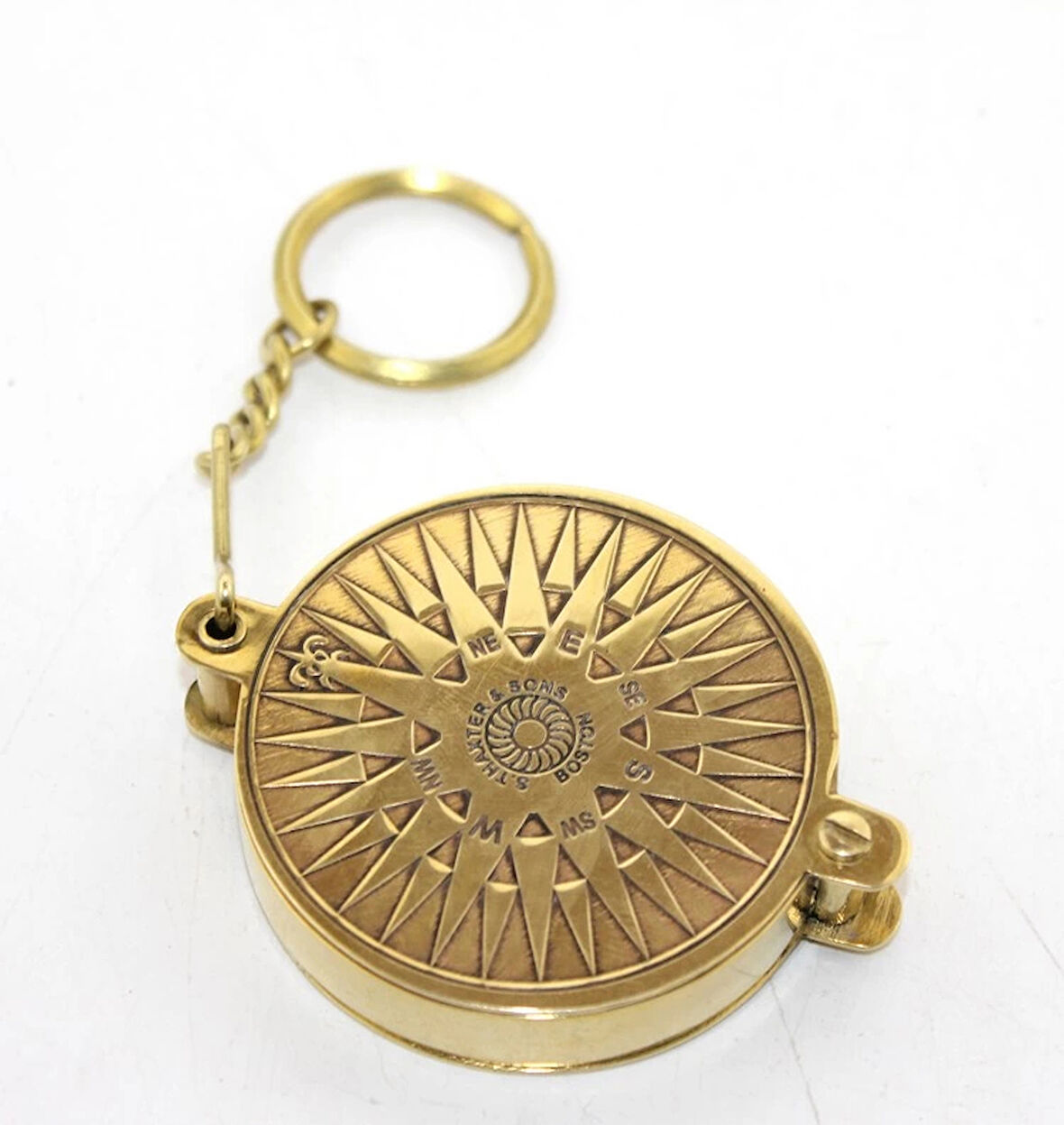 Pirinç Anahtarlık Model 7