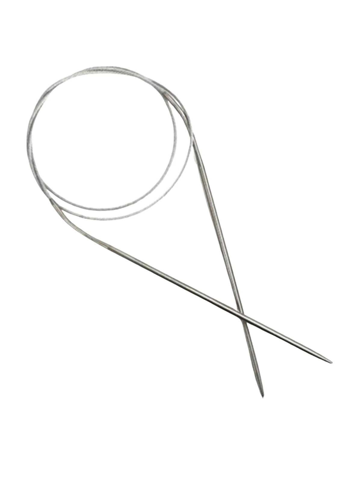 Misinalı Çelik Şiş 6 Numara 40 cm