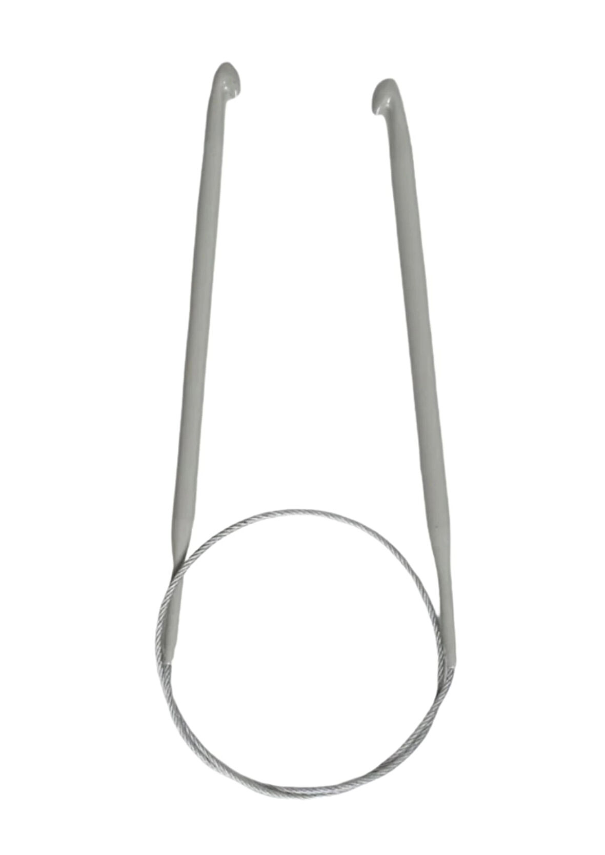 Misinalı Çelik Gagalı Tığ Şiş 3 Numara 60 cm