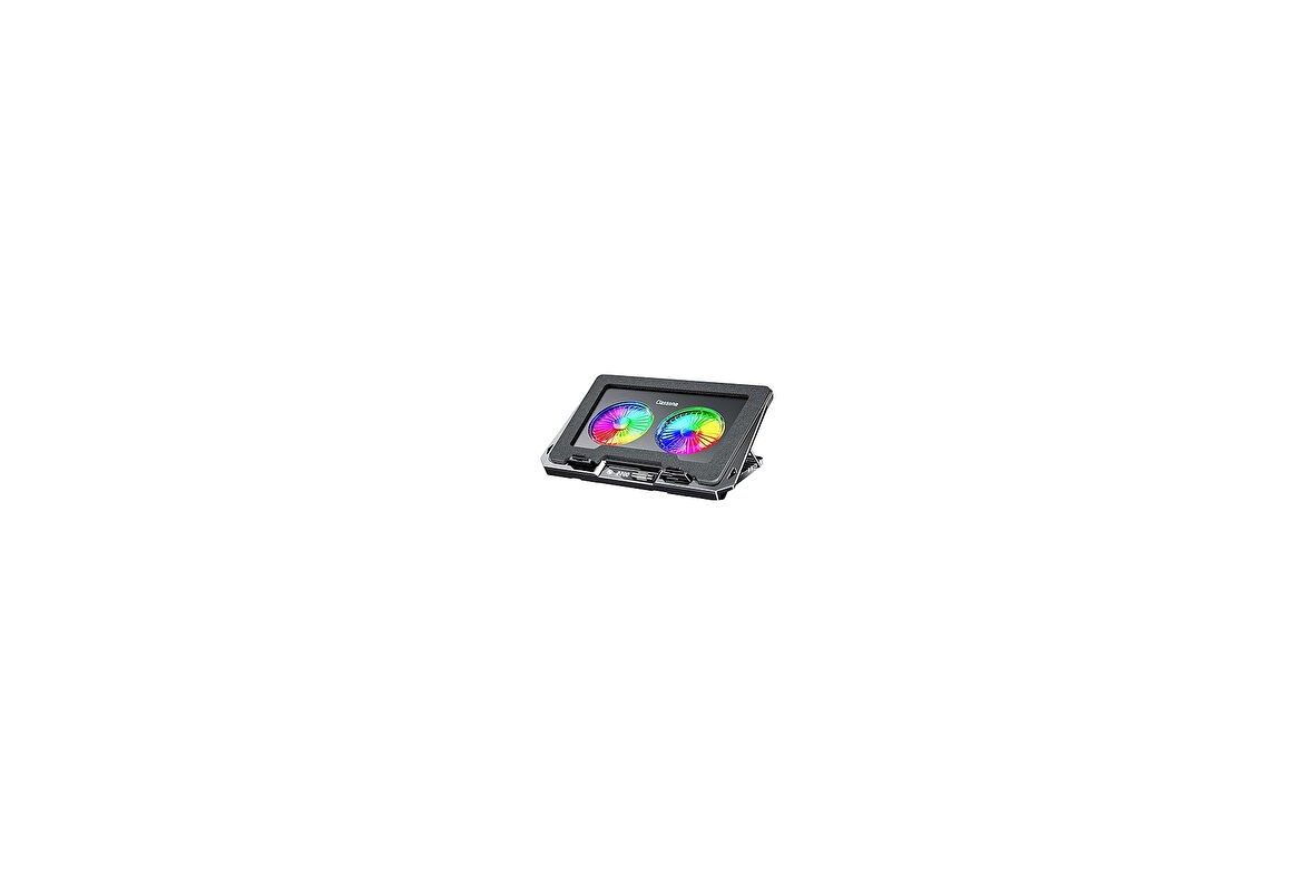 GT102 Gaming Laptop Soğutucu, 2200rpm, Rgb Işıklı, Led Display, Notebook Soğutucu Stand