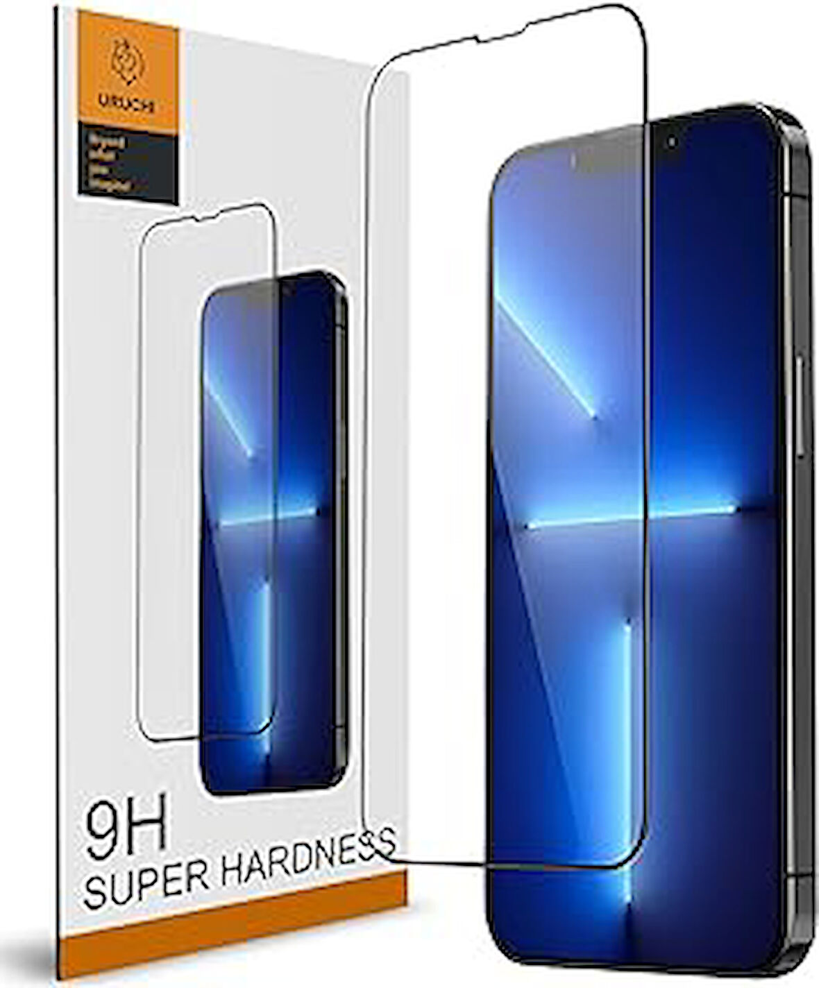 URUCHI iPhone 14 / iPhone 13 Pro/iPhone 13 İçin Uruchi Ekran Koruyucu, HD Tam Kapsamlı Ekran Koruyucu Cam Filmi
