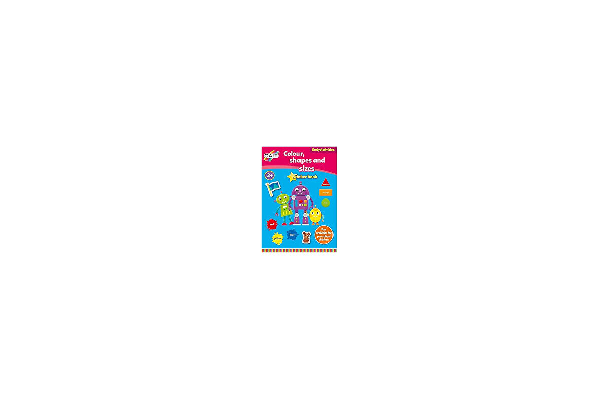 Galt Colour, Shapes And Sizes 3 Yaş+ Aktivite Kitabı