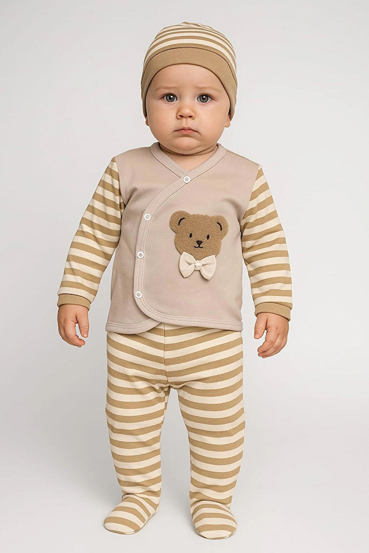 Erkek çocuk uzun kollu mevsimlik alt üst takım