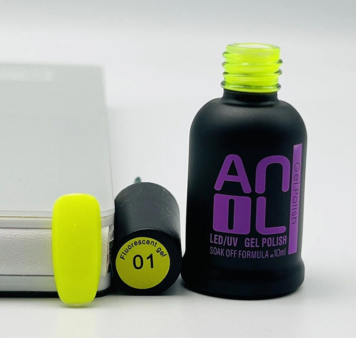 Anıl Gel Polısh Kalıcı Oje Neon Renk 10ml No :01 sari Fosforli