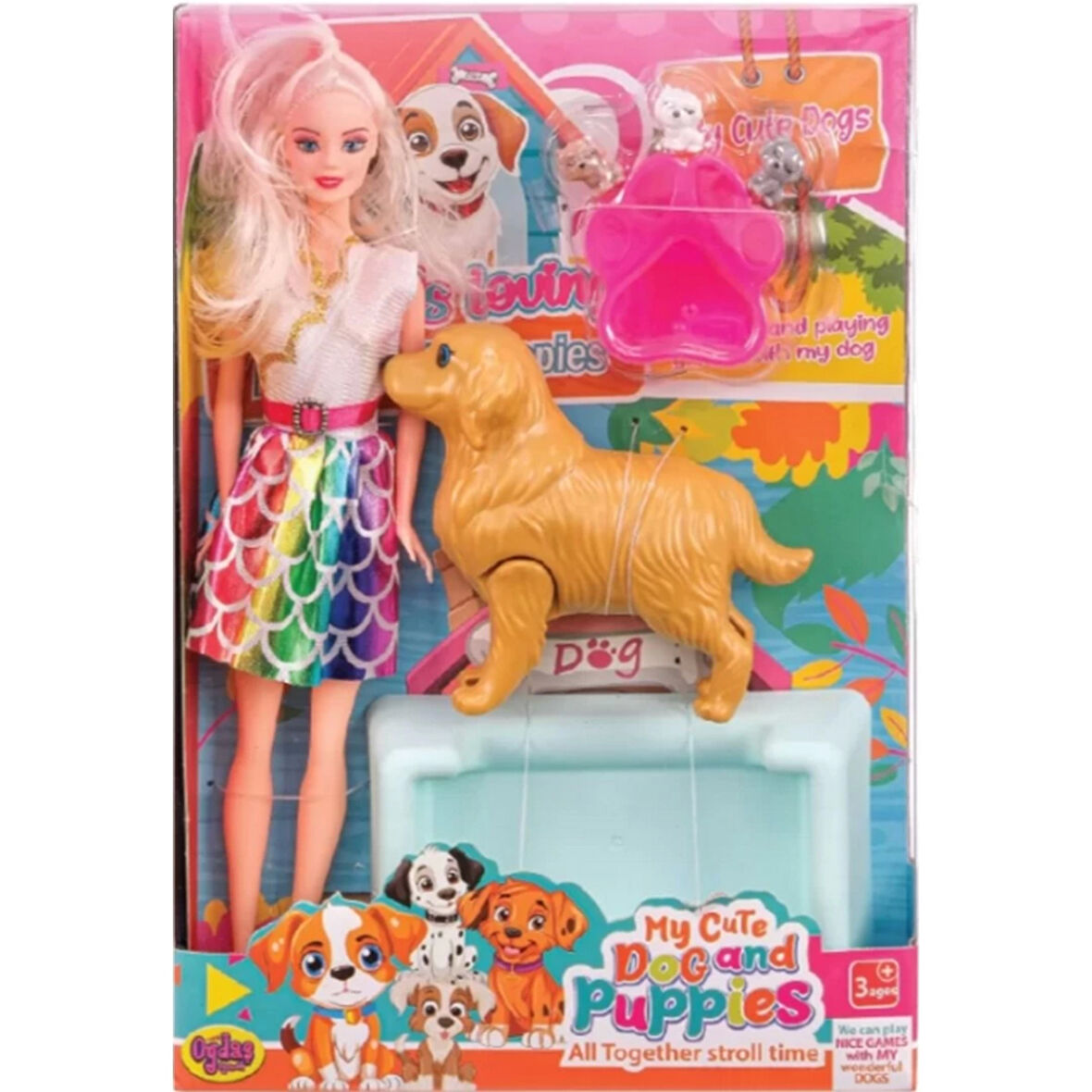 Anlily Sevimli Köpeklerim Bebek Seti