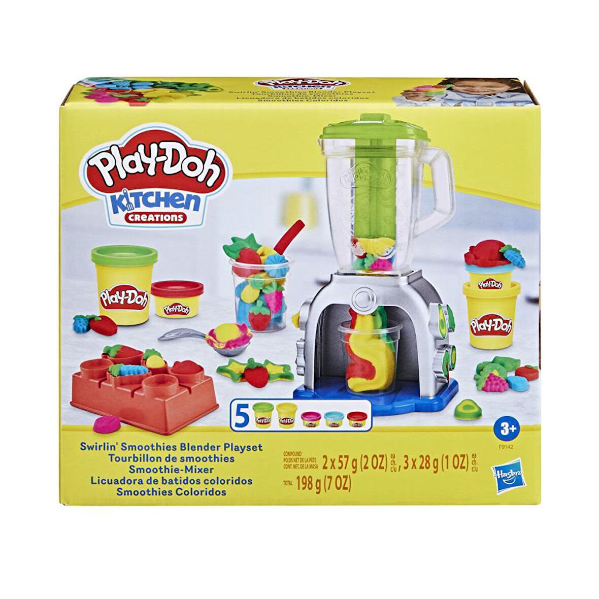 Nessiworld  F9142 Play-Doh Eğlenceli Smoothie Mikserim Oyun Seti +3 yaş