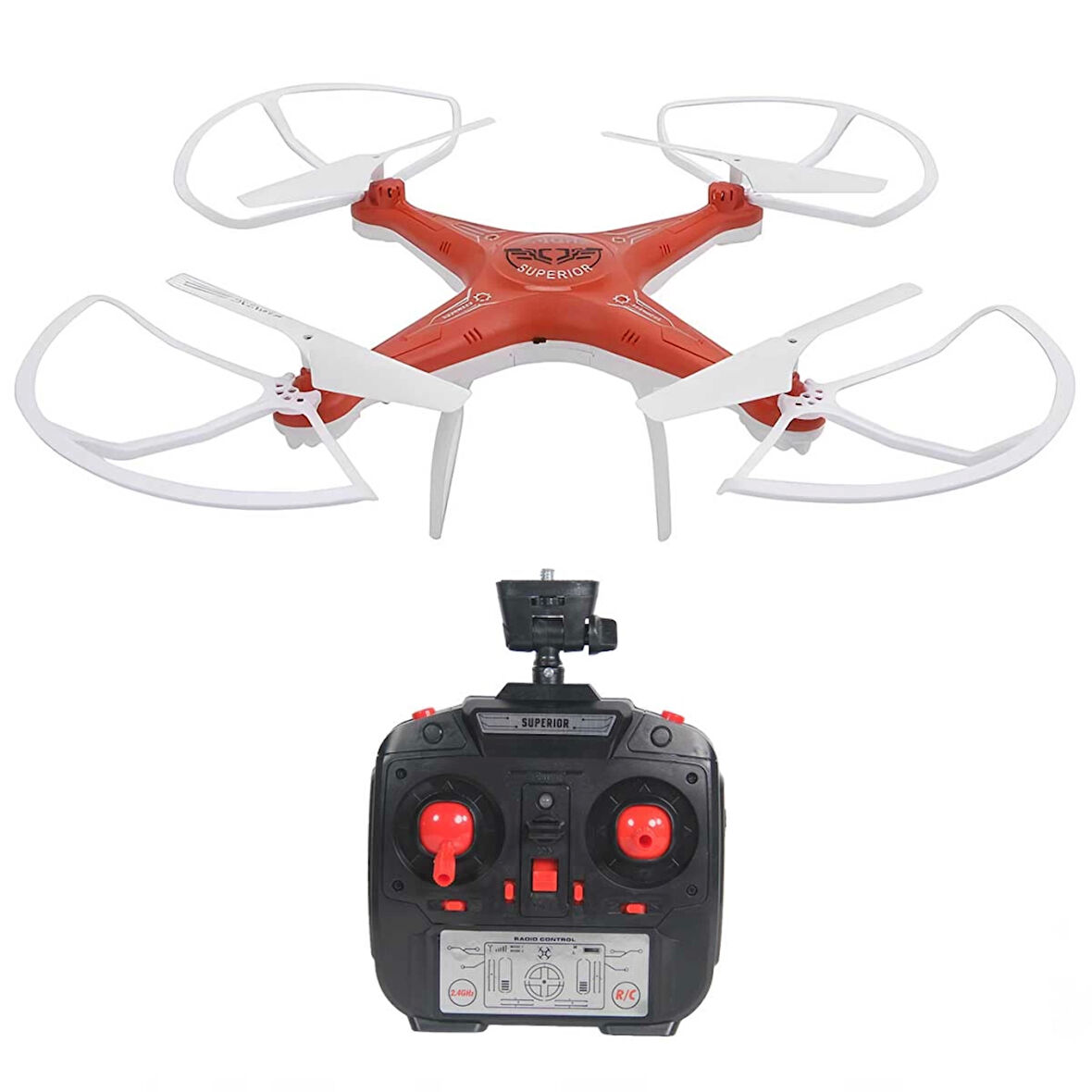 NessiWorld F661 Drone 6 Kanal Kumandalı Wi-Fi Kameralı Quad Copter