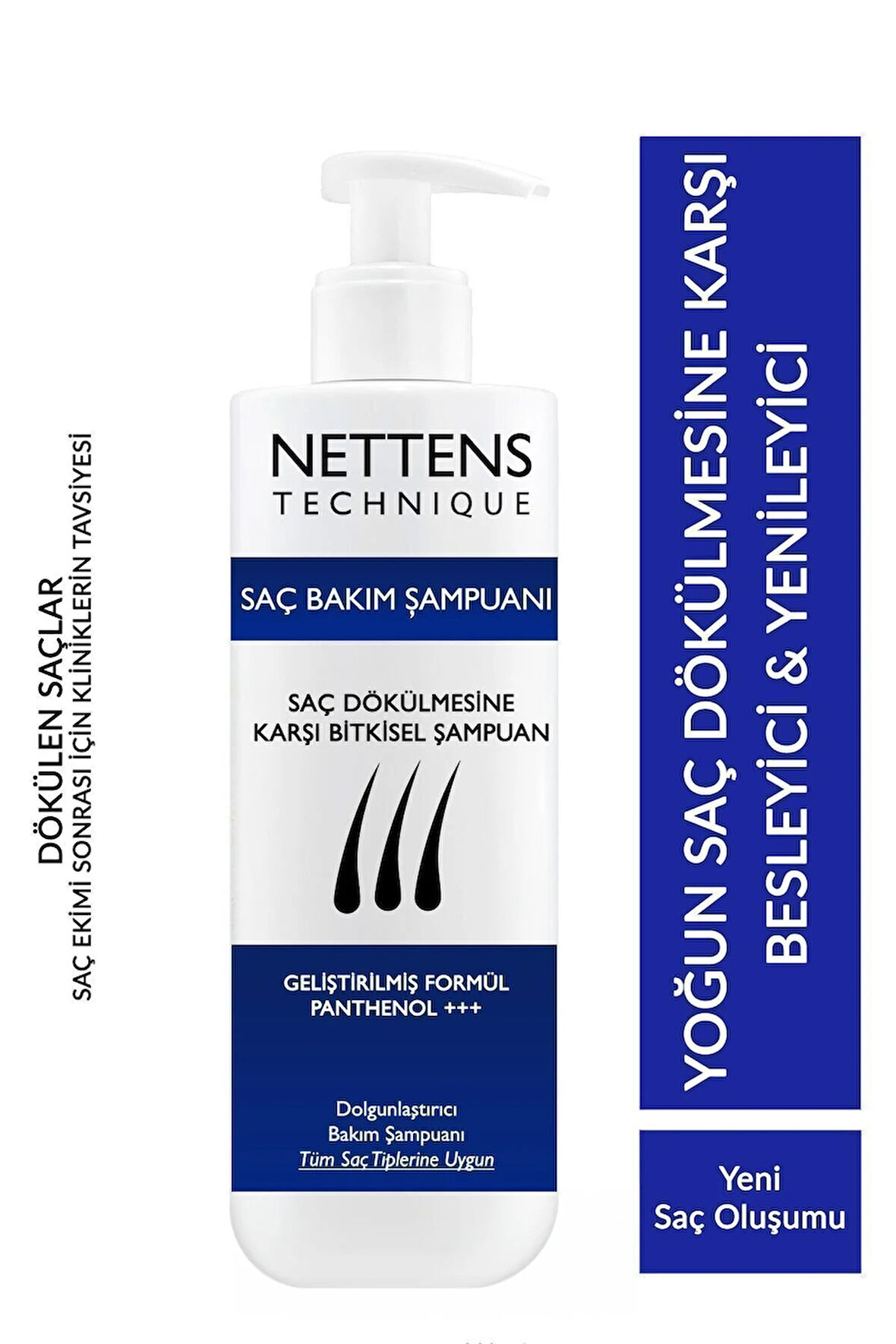 Nettens Saç Dökülmesine Karşı Hızlı Saç Uzatan Seboreik Dermatite Karşı Güçlendirici Procapil Biotin Şampuan