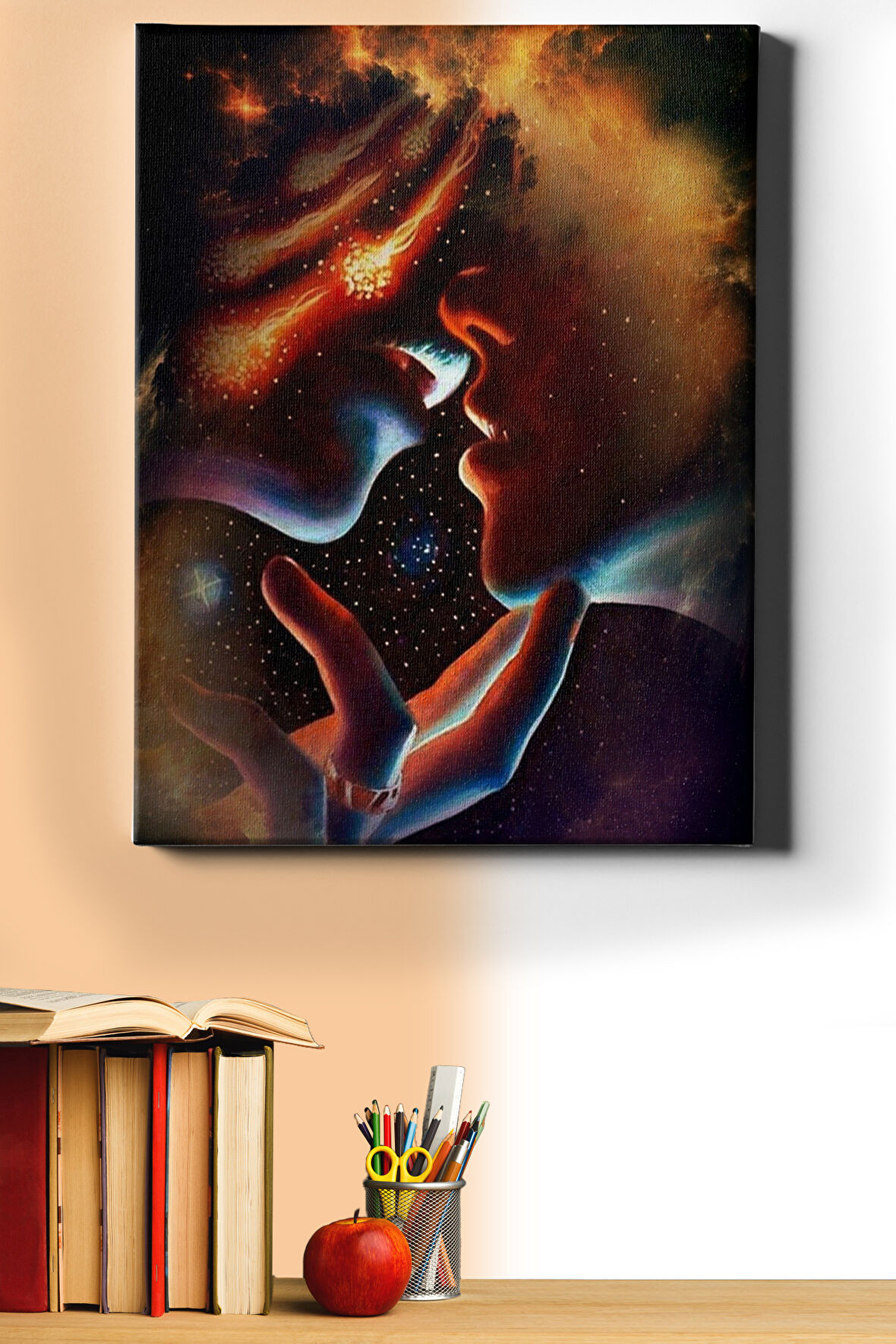 Sayılarla Boyama Seti Kasnaklı Bir Busenin Düşü 60 X 75 Cm