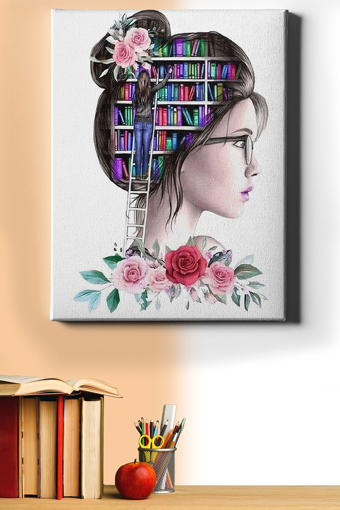 Sayılarla Boyama Seti Kasnaklı Güzel Akıl 40 X 50 Cm