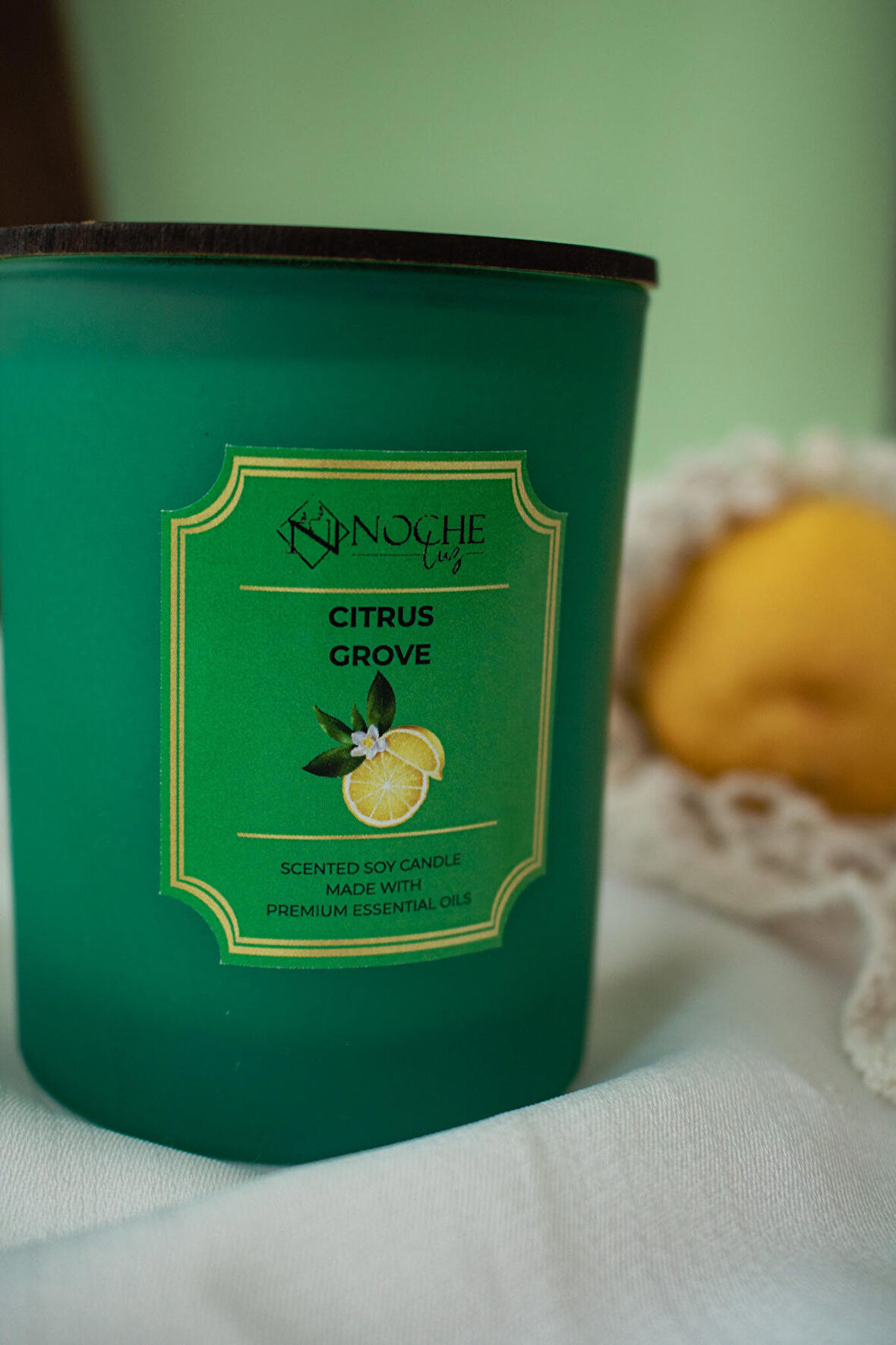 Spirit / Citrus Grove Kokulu Soya Mumu %100 Vegan