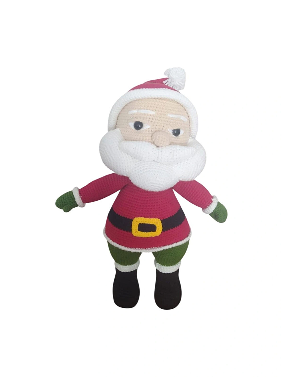 Organik el yapımı Noel Baba
