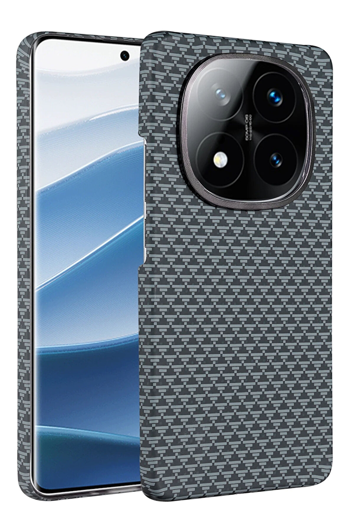 Xiaomi Redmi Note 14 Pro 5G Kılıf Kevlar Şık Görünüm Magesafe Özellikli Azn-Vga-Mgsf