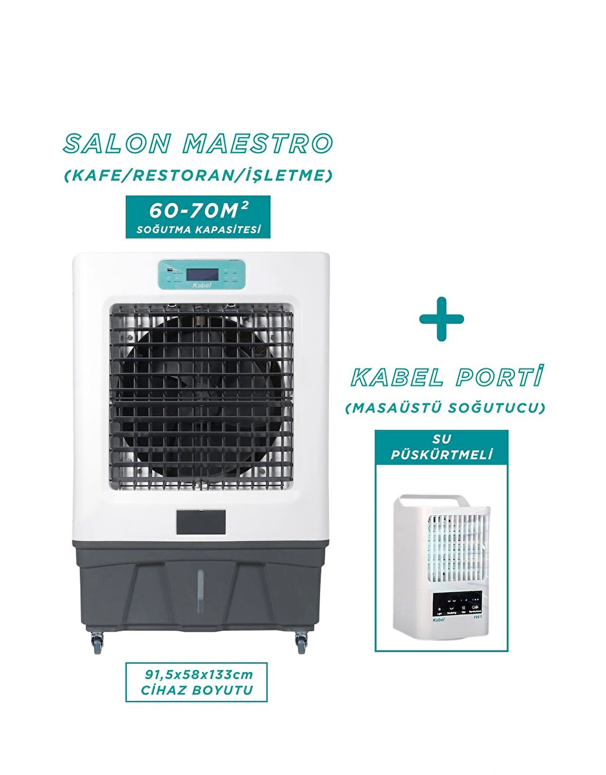 Kabel Salon Maestro + Porti Sulu Soğutucu