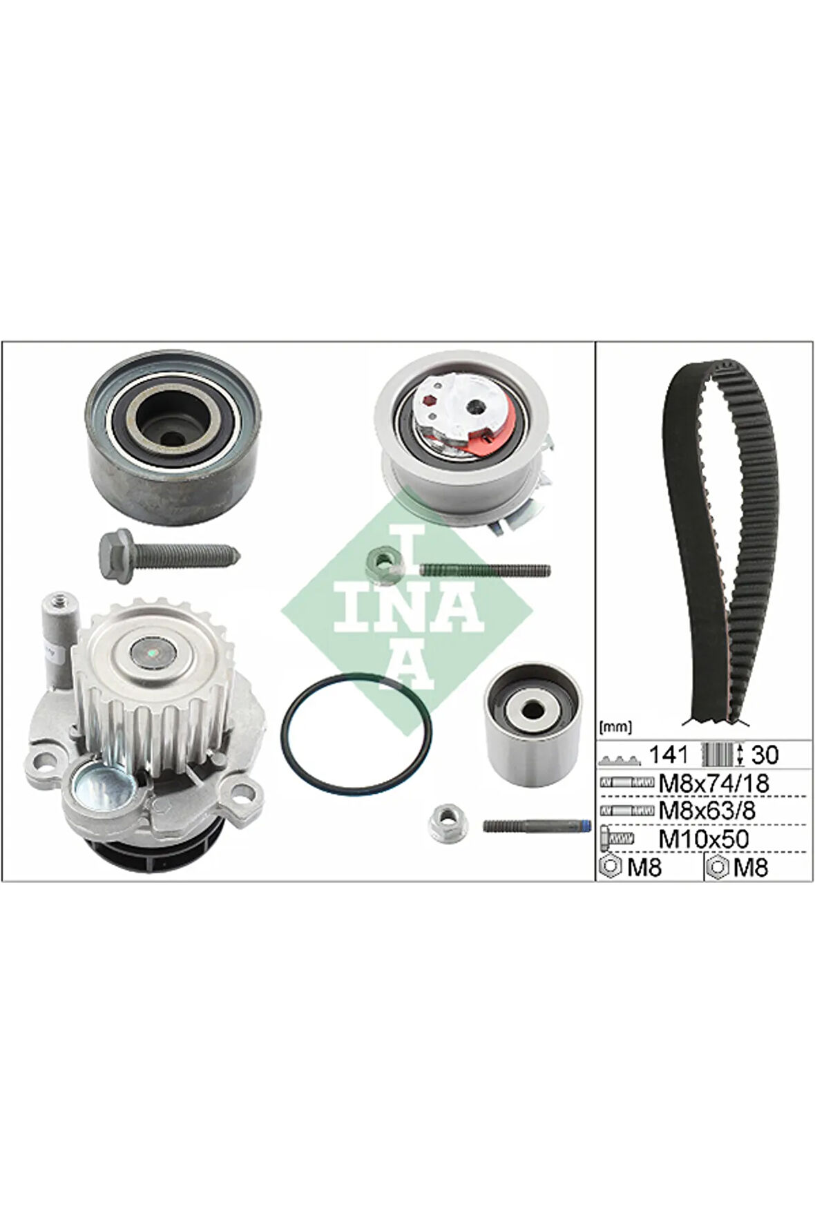 Devirdaimli Triger Seti Passat-jetta-golf5-octavıa-toledo-a3-a6 2.0 Tdı 04-06 Bk