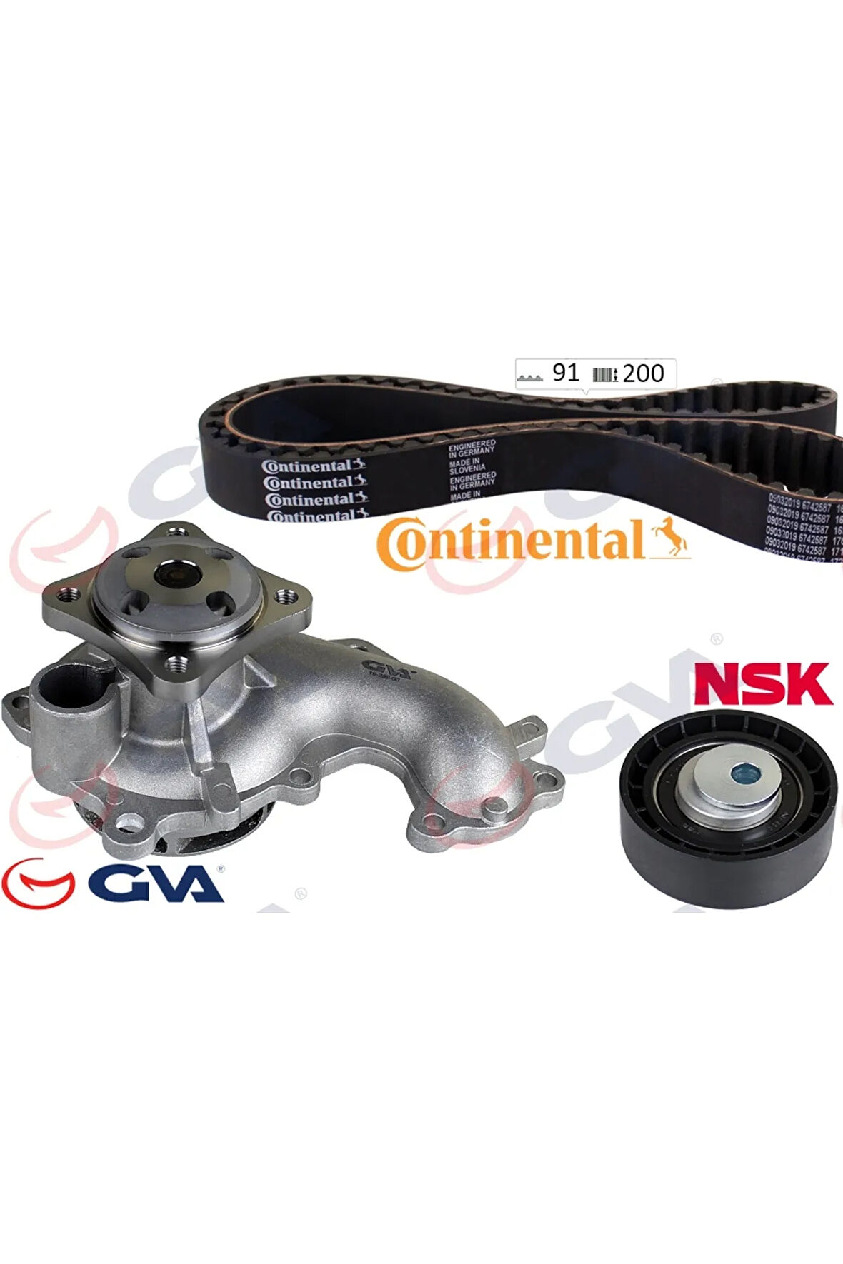 Triger Seti Devirdaimli Connect 2002 2013 1.8 Tdci