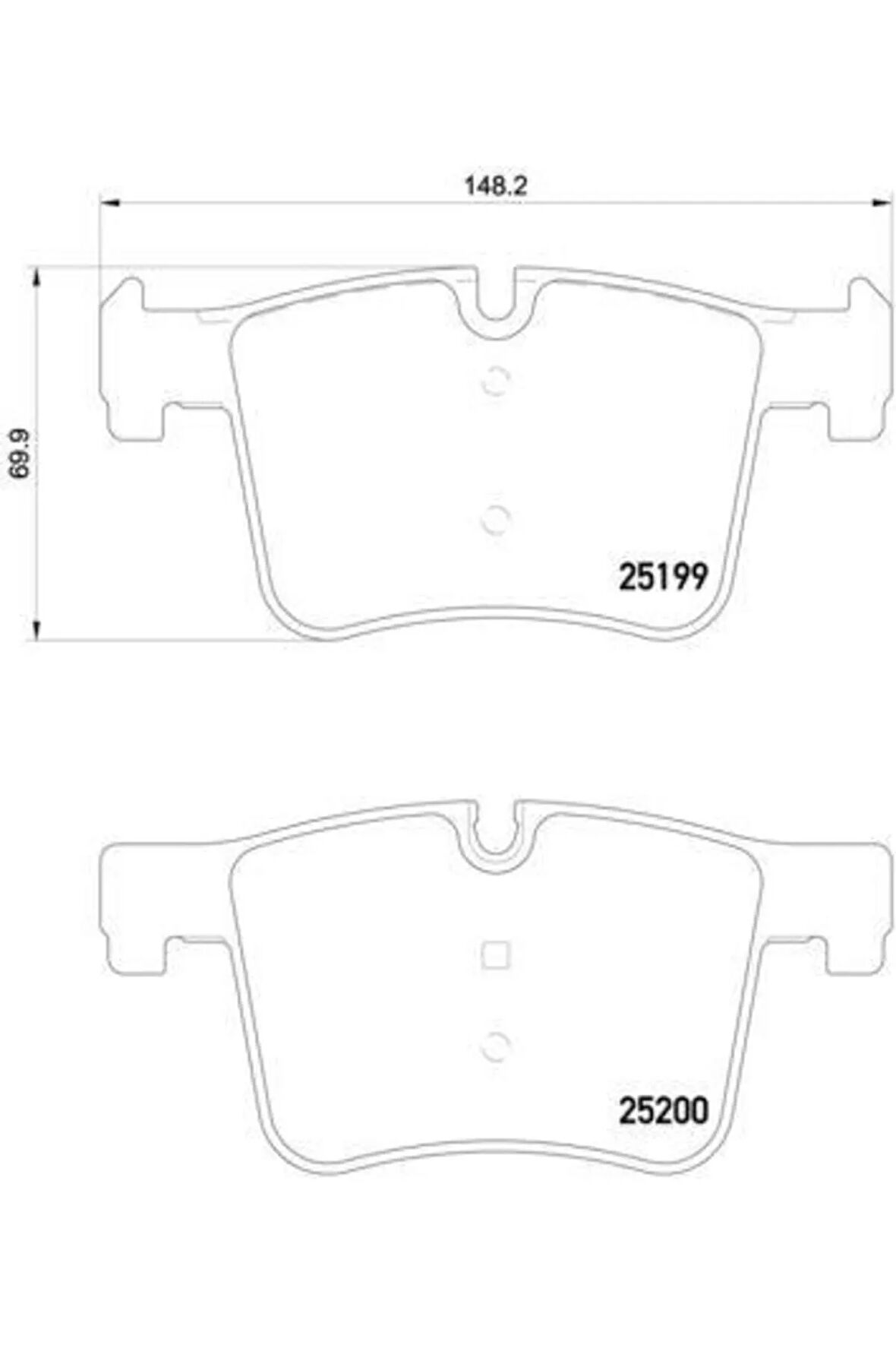 Fren Balatası Ön Bmw F20 F30 F22 F32 F33 F34 F36 F25 F26