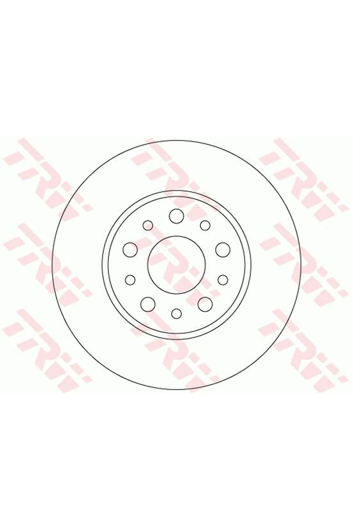 Fren Diski Arka Fıat 500 L 12 Egea 15 1.0 1.3 Mtj 1.4 1.6 Mtj 15 251x41x5 Delik