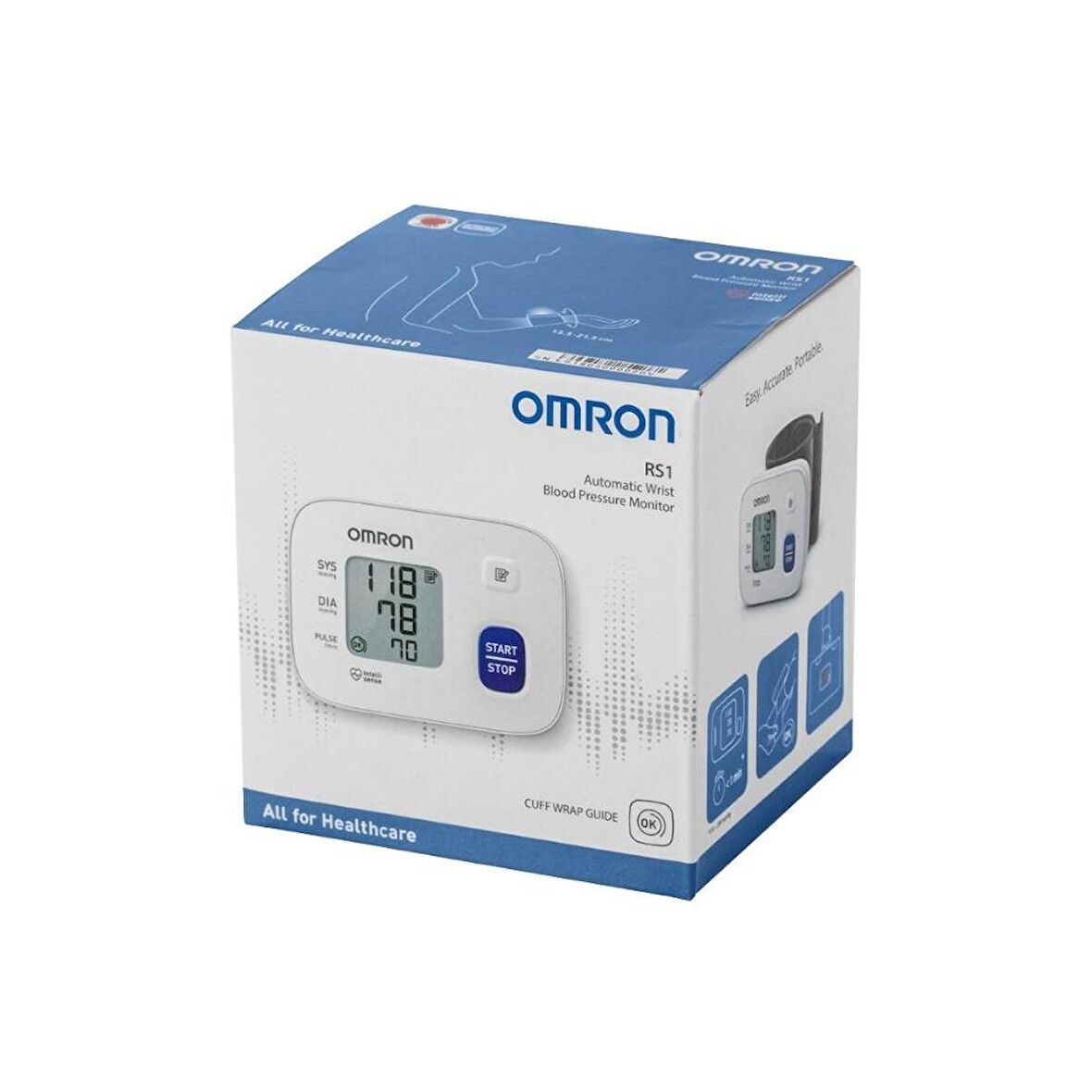 Omron RS1 HEM-6160-E Dijital Bilekten Ölçer Tansiyon Aleti