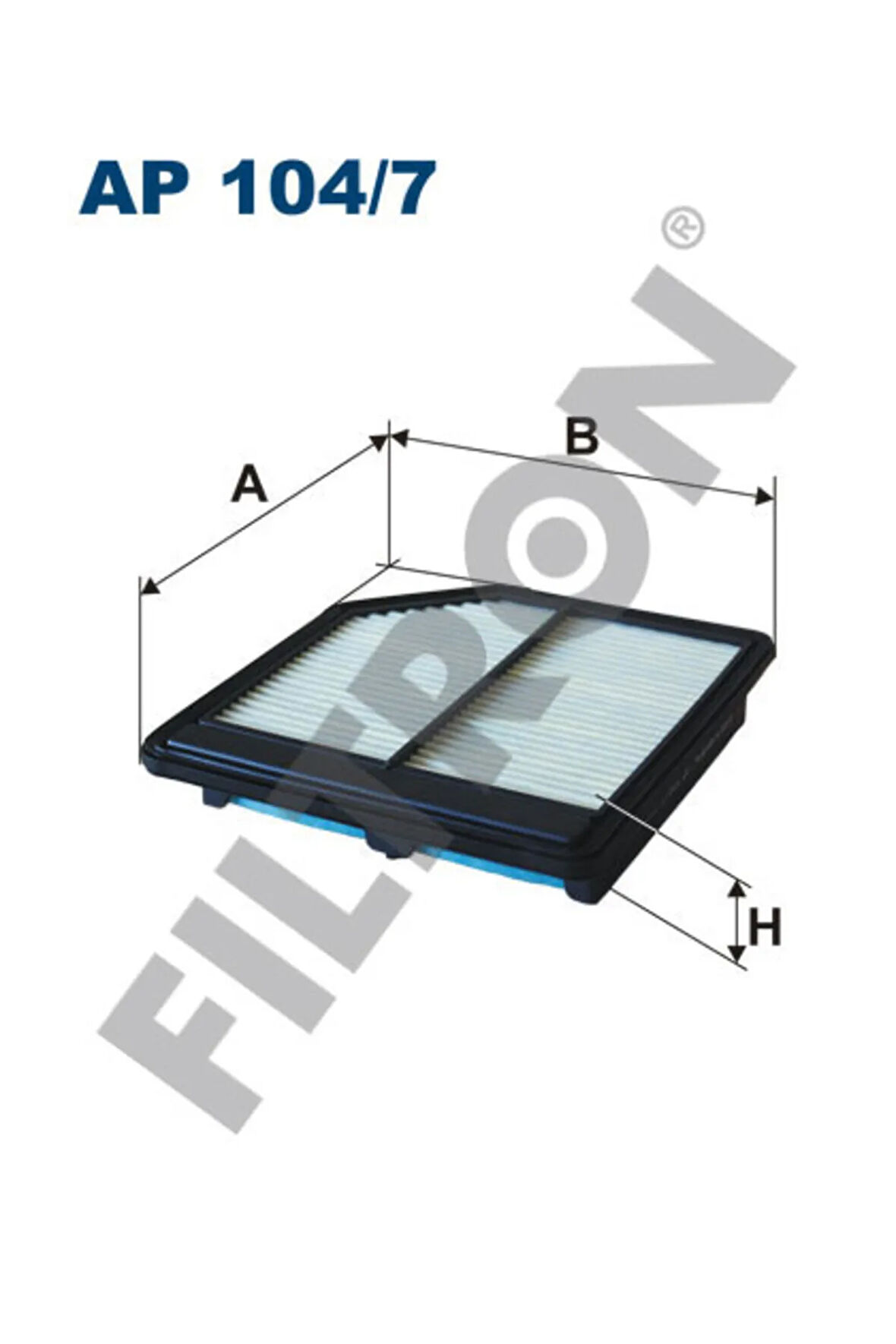Hava Filtresi Cıvıc Vııı Hb/sedan 07-12 1.6-1.8 225x195x44