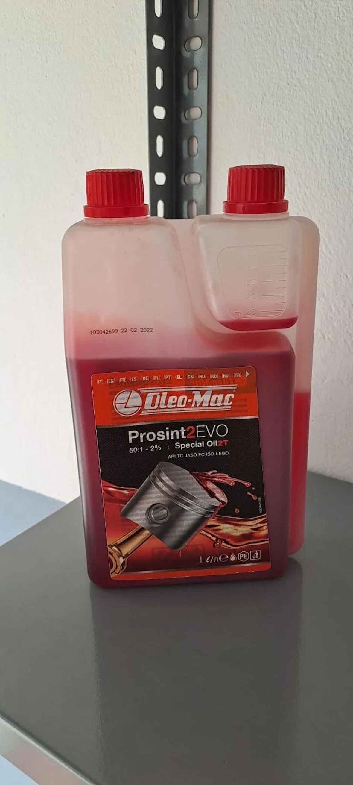 Prosint 2 Evo 2t Ölçekli Motor Yağı 1lt Kırmızı