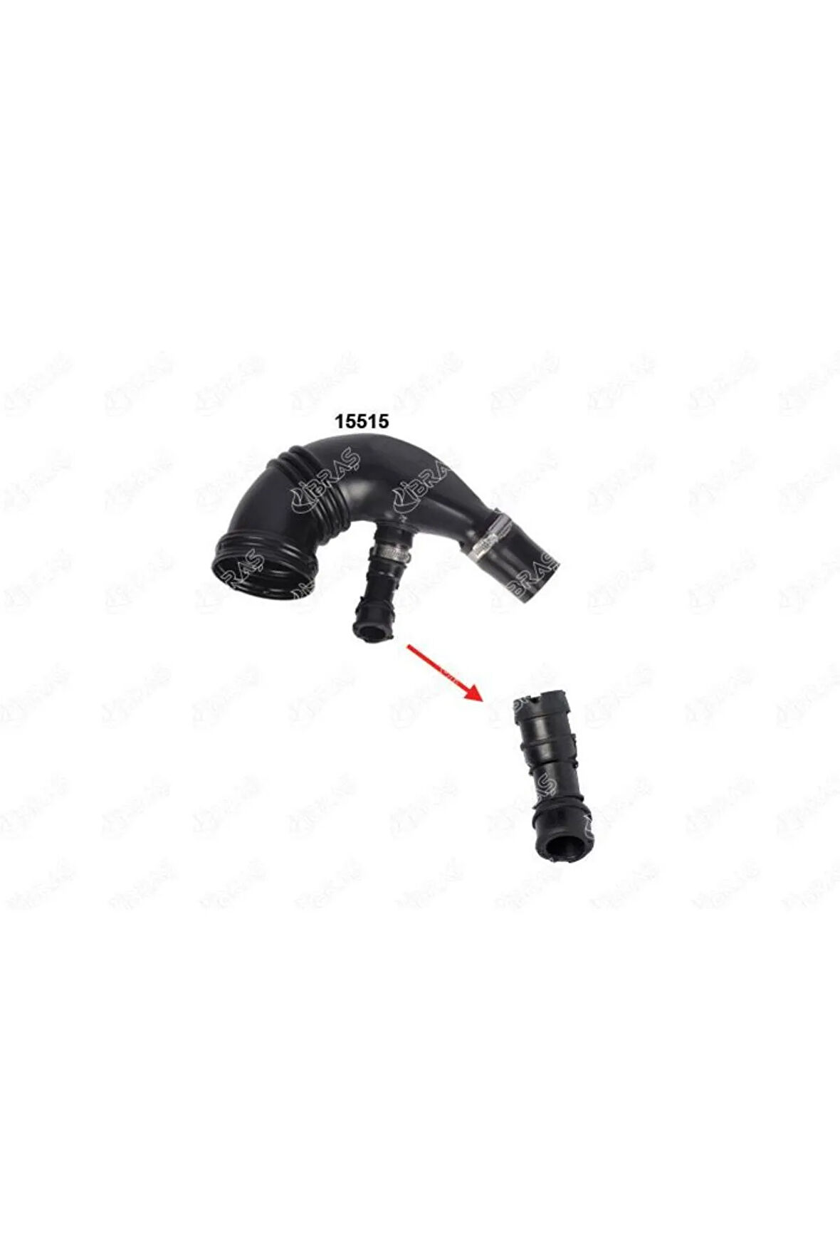 Turbo Borusu Hortumu Fıorıno-lınea 1.3 Mtj 07 95hpıbr-15530 51897 Uyumlu