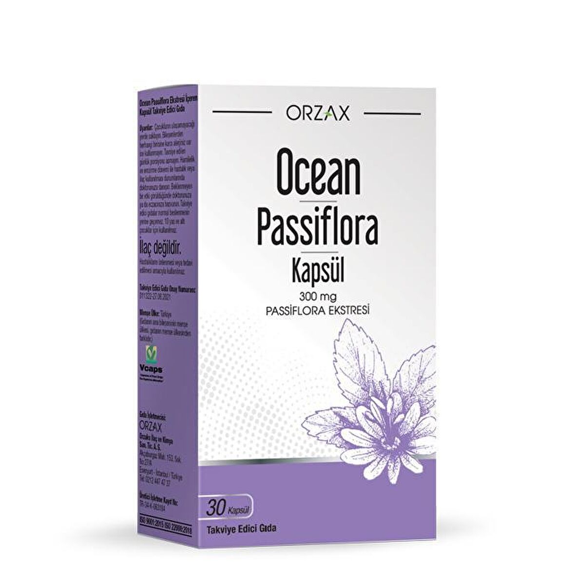 Passiflora 300 mg 30 Kapsül