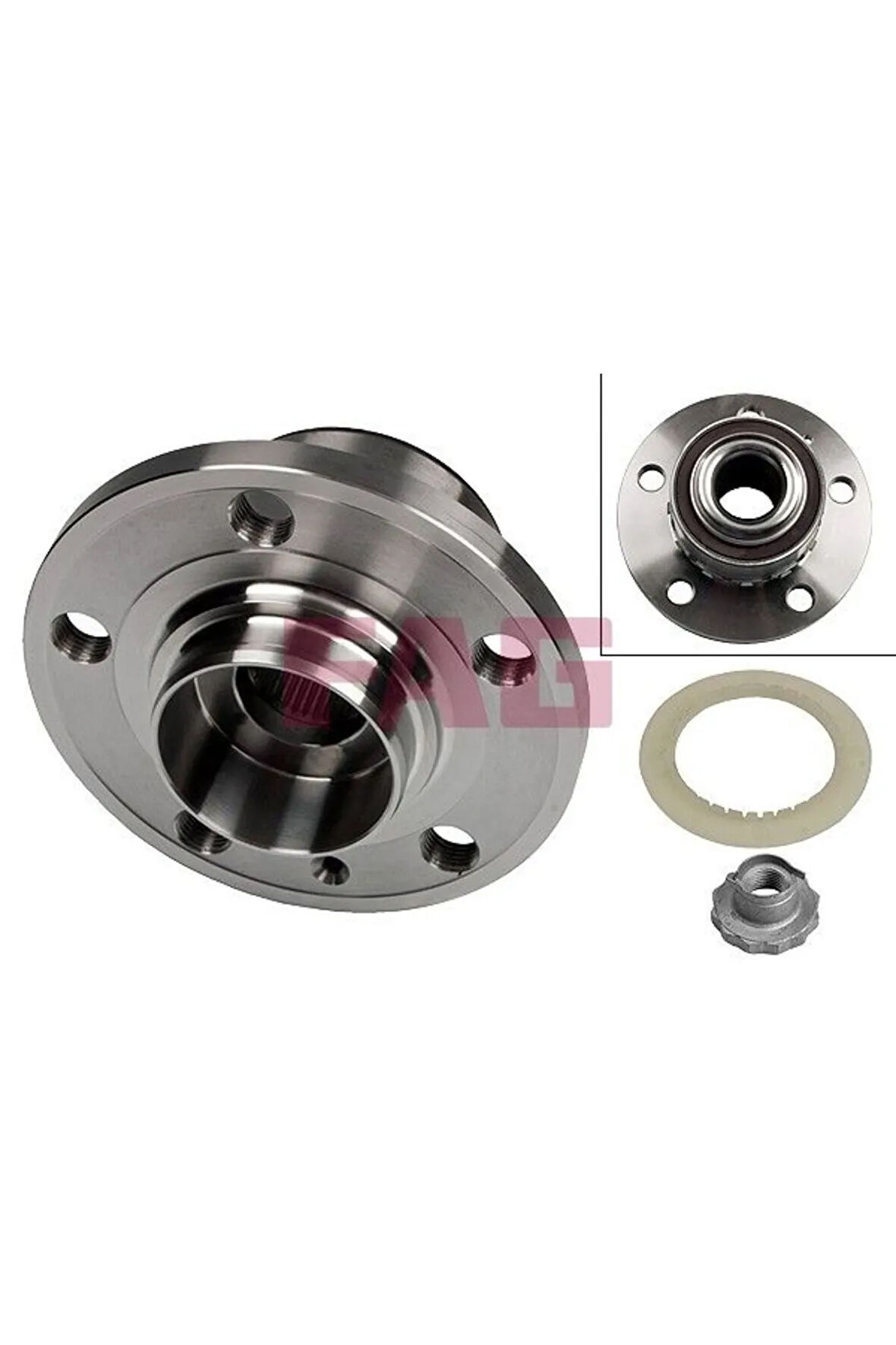 Ön Teker Poryası Rulmanlı Polo-cordoba-fabıa 01 Bm Abs Li 5d 13 Jant 27x72/127x8